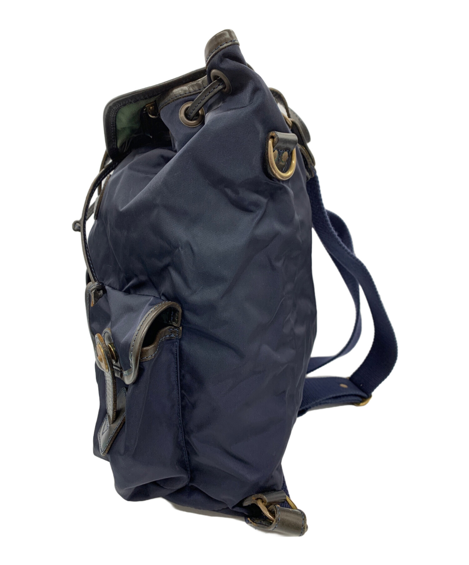 D06124 未使用品 Felisi バックパック リュックサック ネイビー 中古・古着通販】Felisi (フェリージ) リュック ネイビー｜ブランド