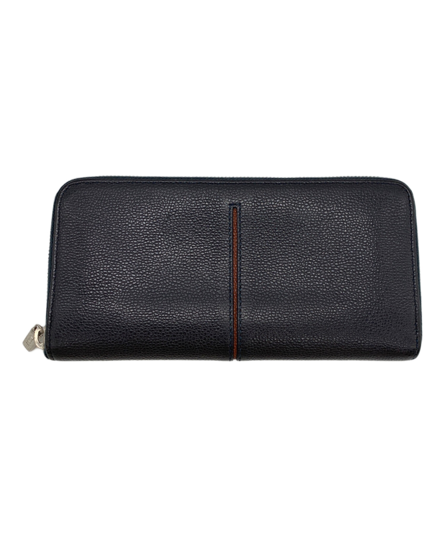 中古・古着通販】TOD'S (トッズ) ラウンドファスナー財布 ブラック