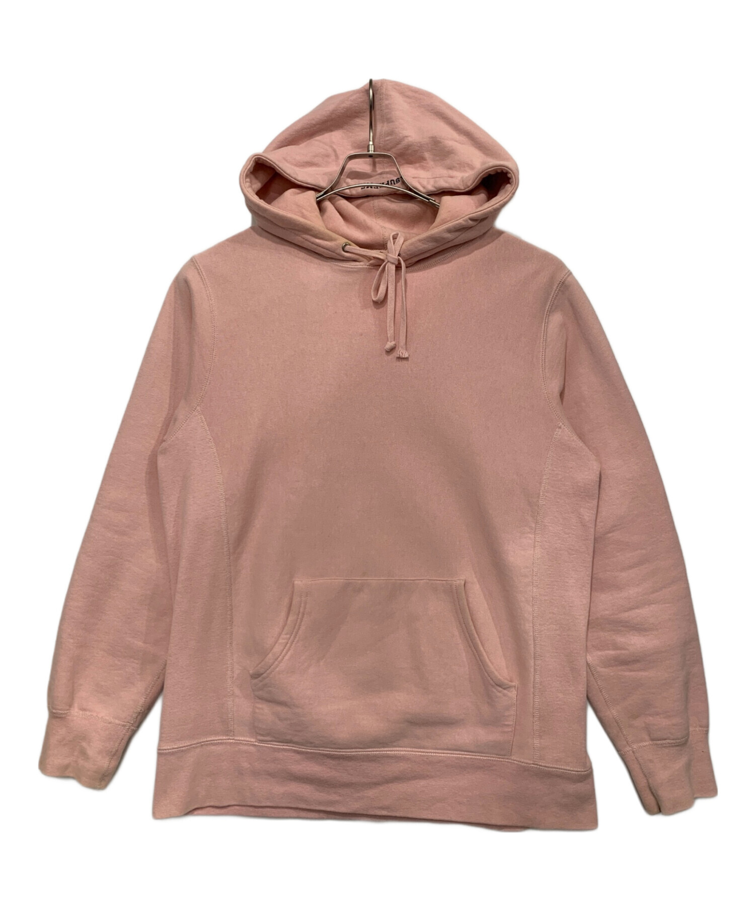 中古・古着通販】SUPREME (シュプリーム) プルオーバーパーカー ピンク 