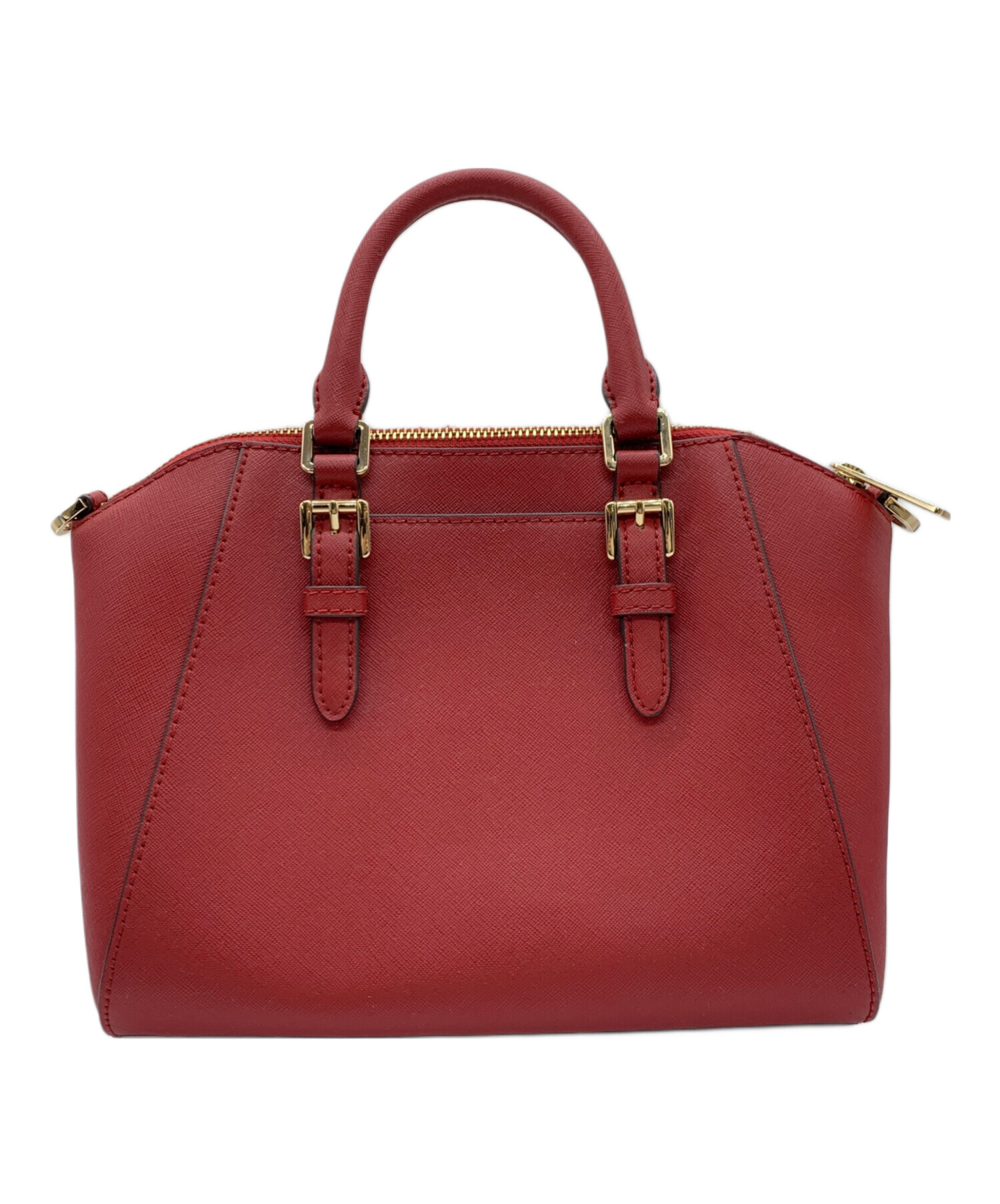 MICHAEL  KORS   赤い2way バッグ 中古・古着通販】MICHAEL KORS (マイケル・コース) 2WAYバッグ レッド