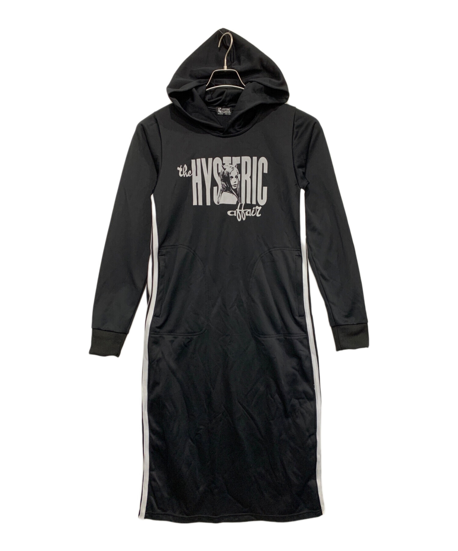 HYSTERIC GLAMOUR 00s チュニック 無地 ブラック 中古・古着通販】Hysteric Glamour (ヒステリックグラマー) ワンピース