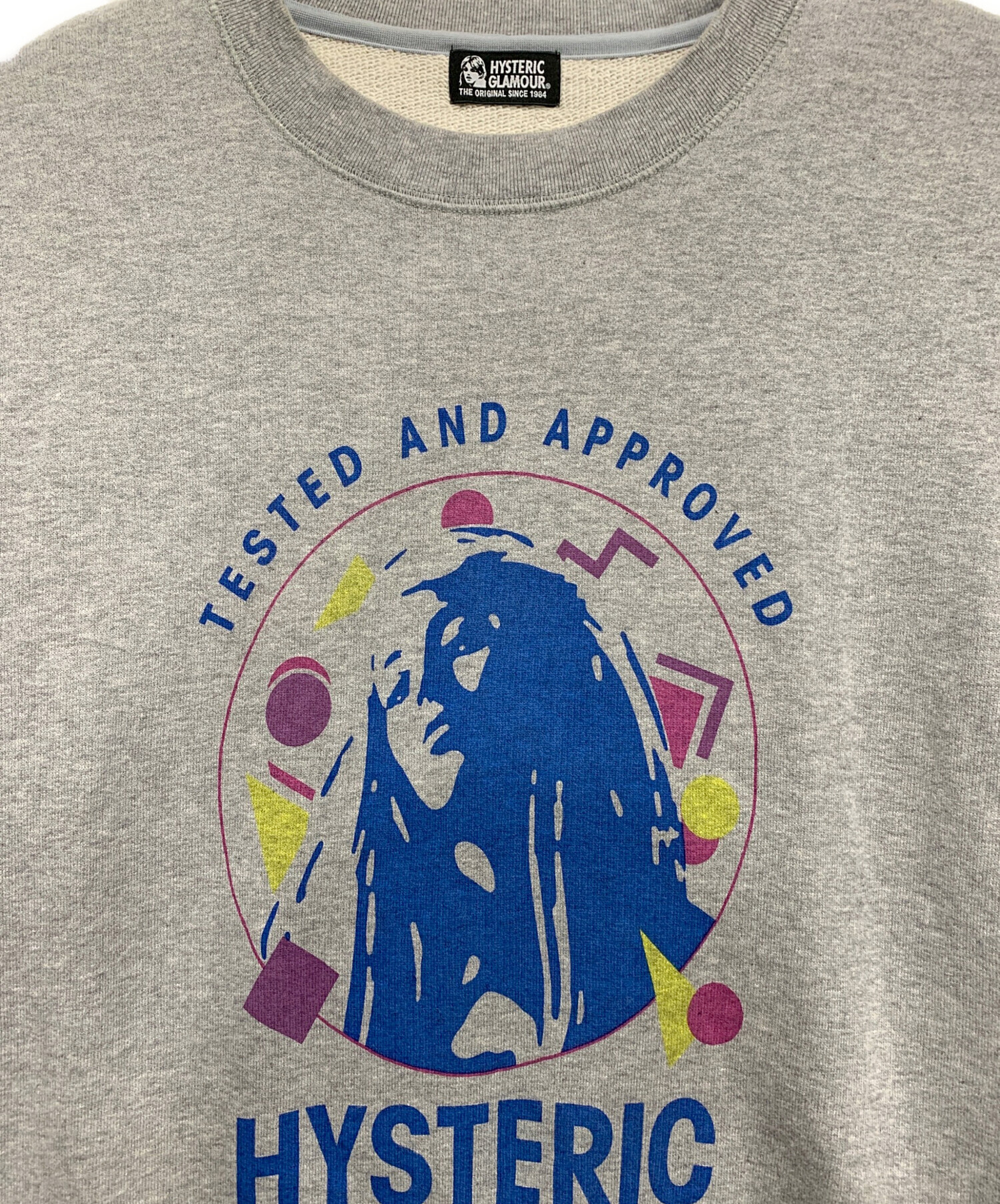 ヒステリックグラマー マルチカラー ロングスウェット ワンピース チュニック 中古・古着通販】Hysteric Glamour (ヒステリックグラマー) スウェット