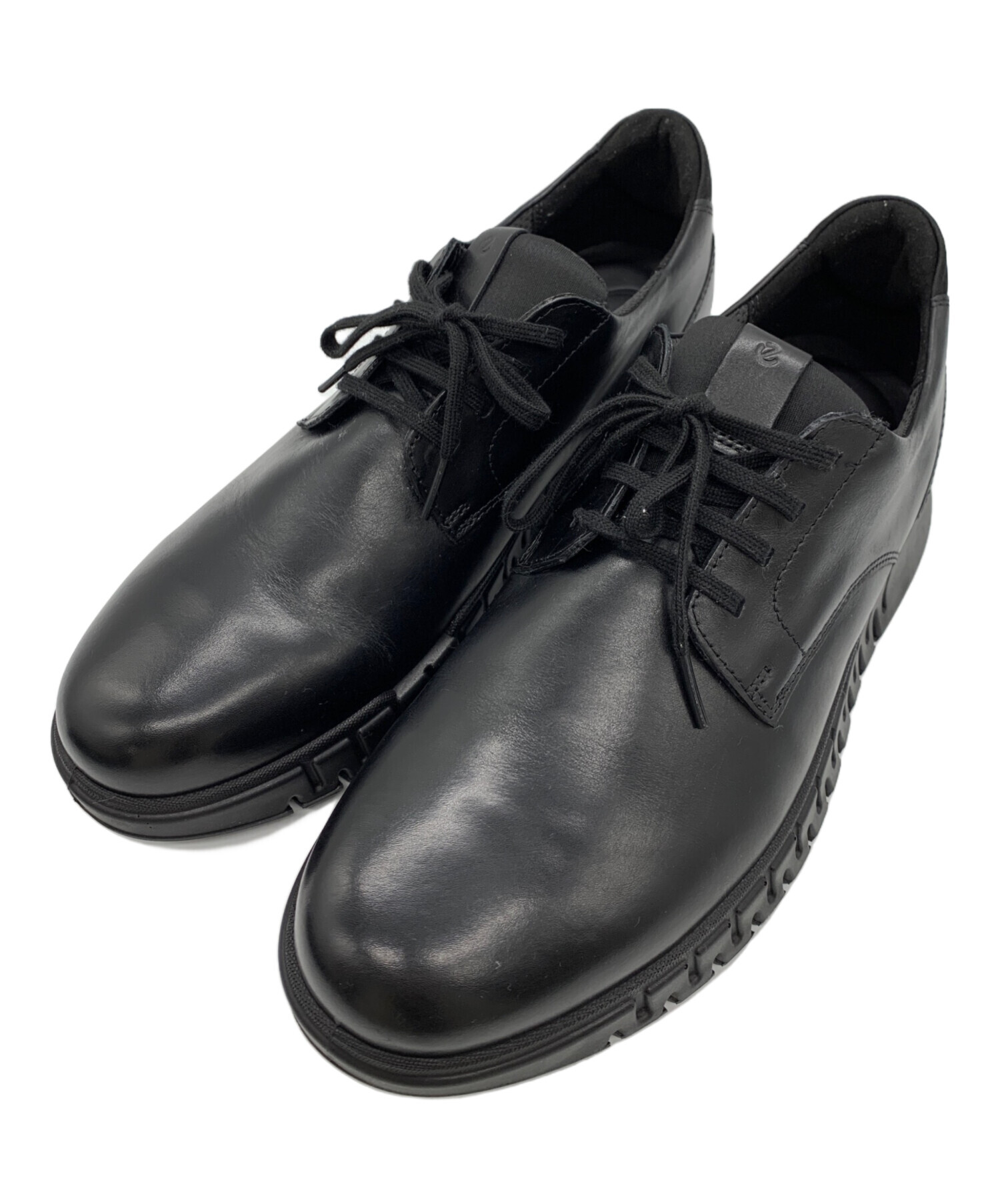 【新品未使用】エコー　革靴 中古・古着通販】ECCO (エコー) レザーシューズ ブラック サイズ:26.5