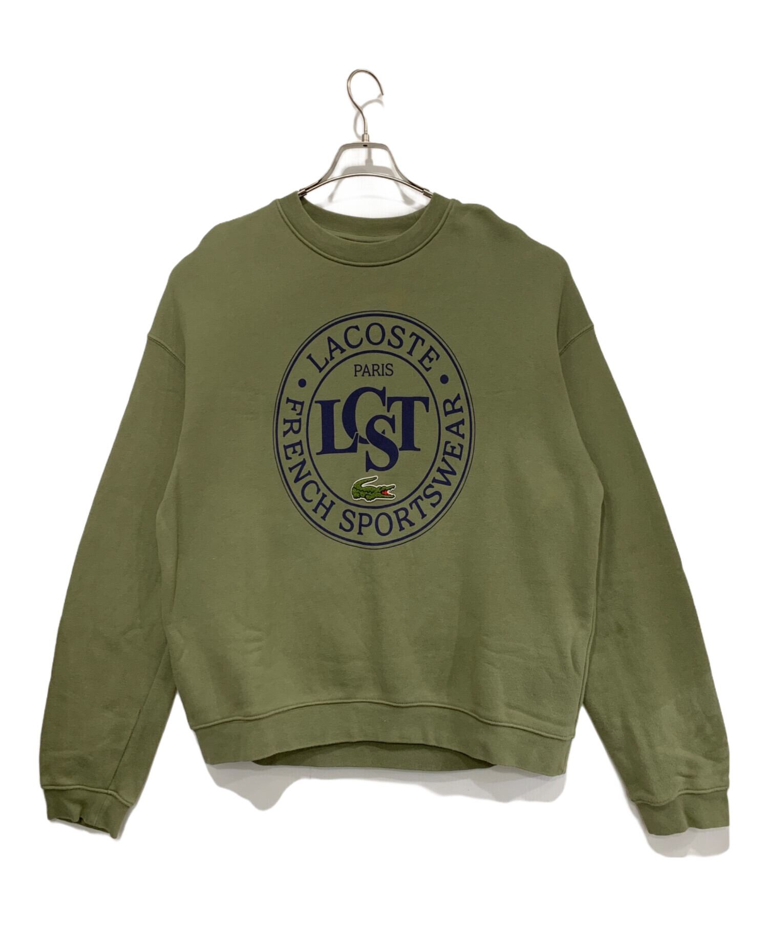 中古・古着通販】LACOSTE (ラコステ) スウェット グリーン サイズ:FR5