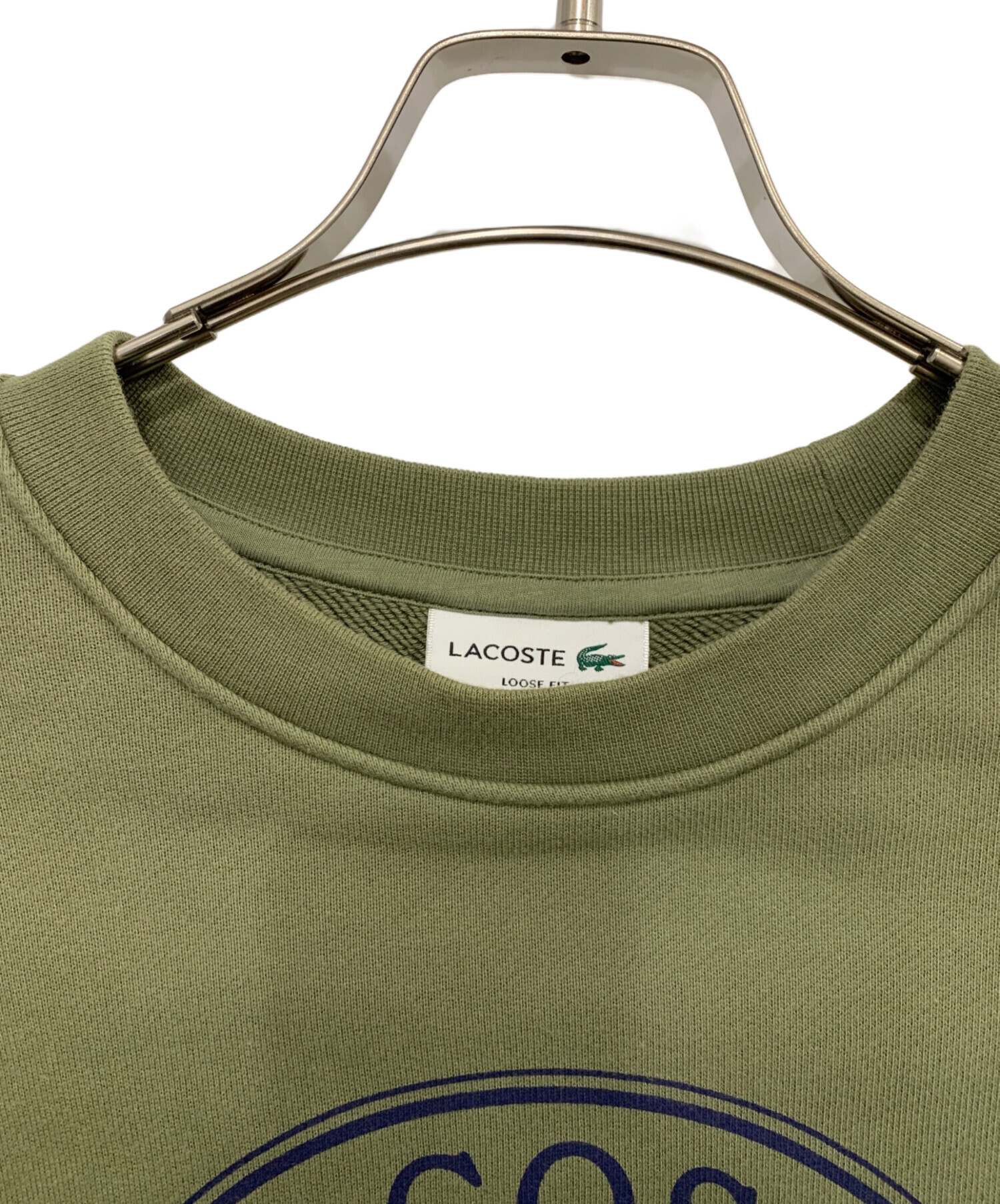中古・古着通販】LACOSTE (ラコステ) スウェット グリーン サイズ:FR5