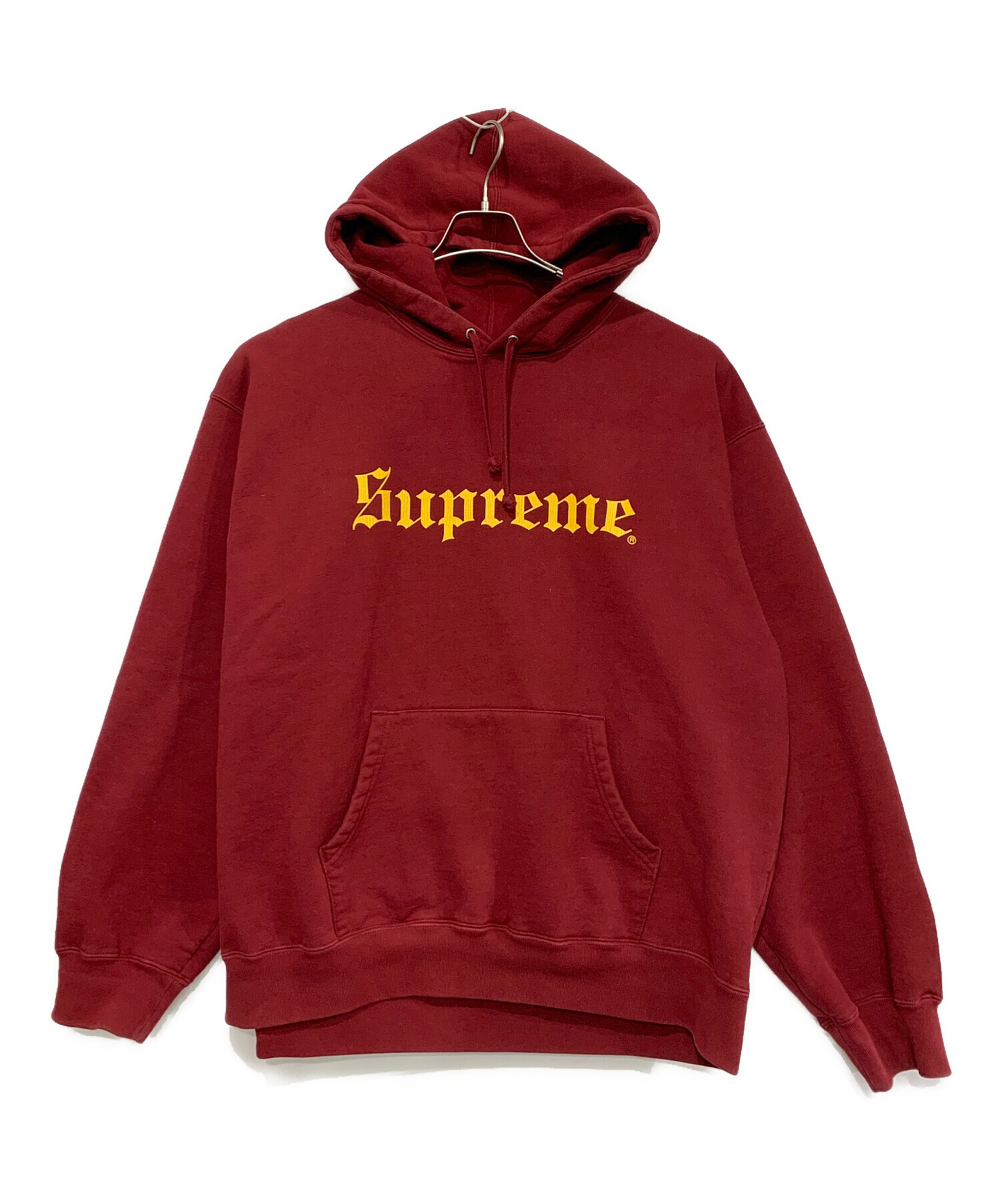 中古・古着通販】Supreme (シュプリーム) プルオーバーパーカー レッド 