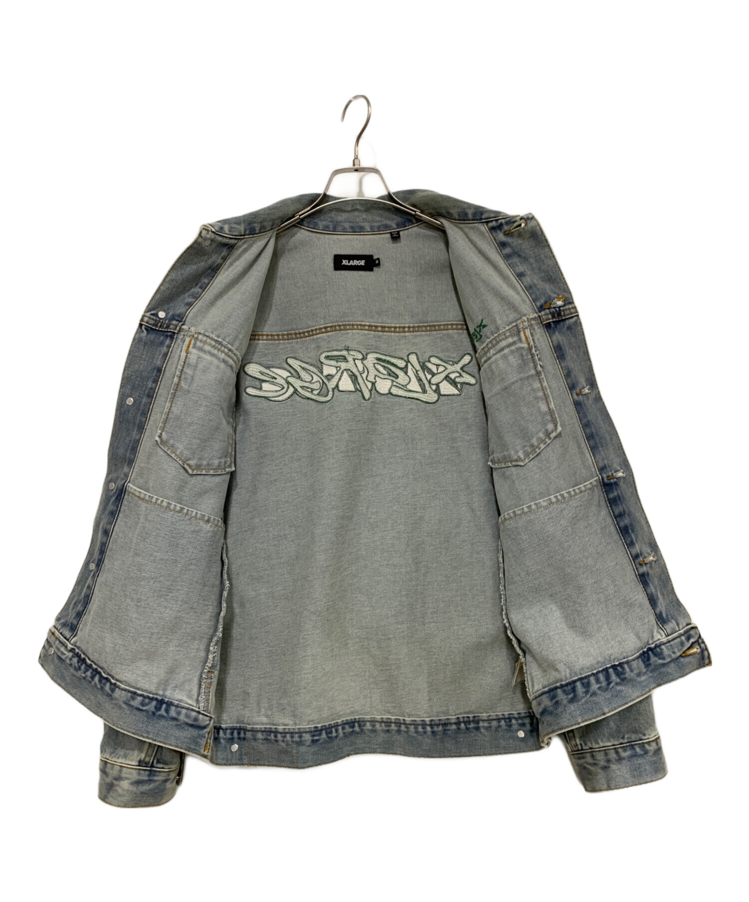 中古・古着通販】X-LARGE (エクストララージ) デニムジャケット 