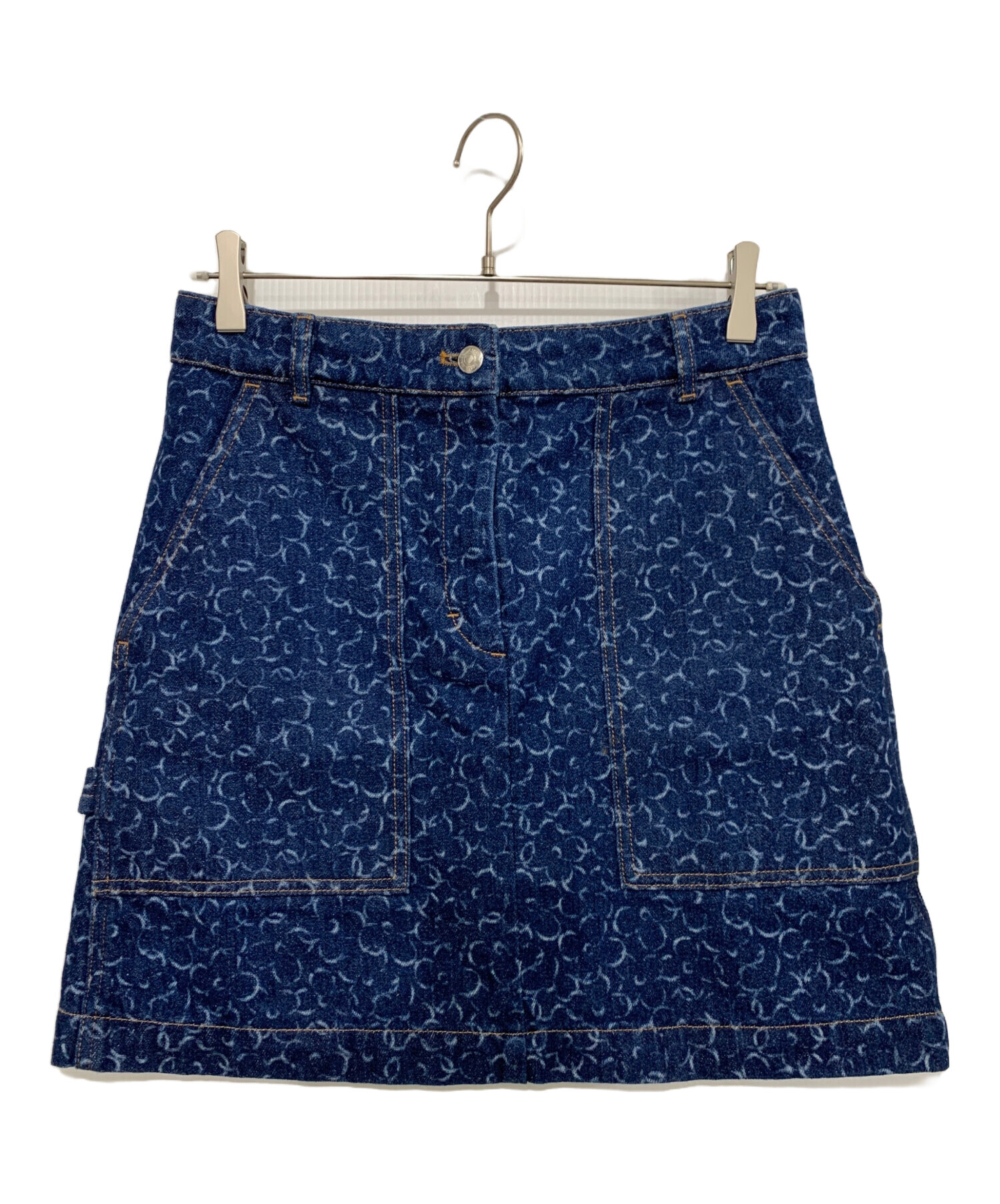 中古・古着通販】MAISON KITSUNE (メゾンキツネ) デニムスカート