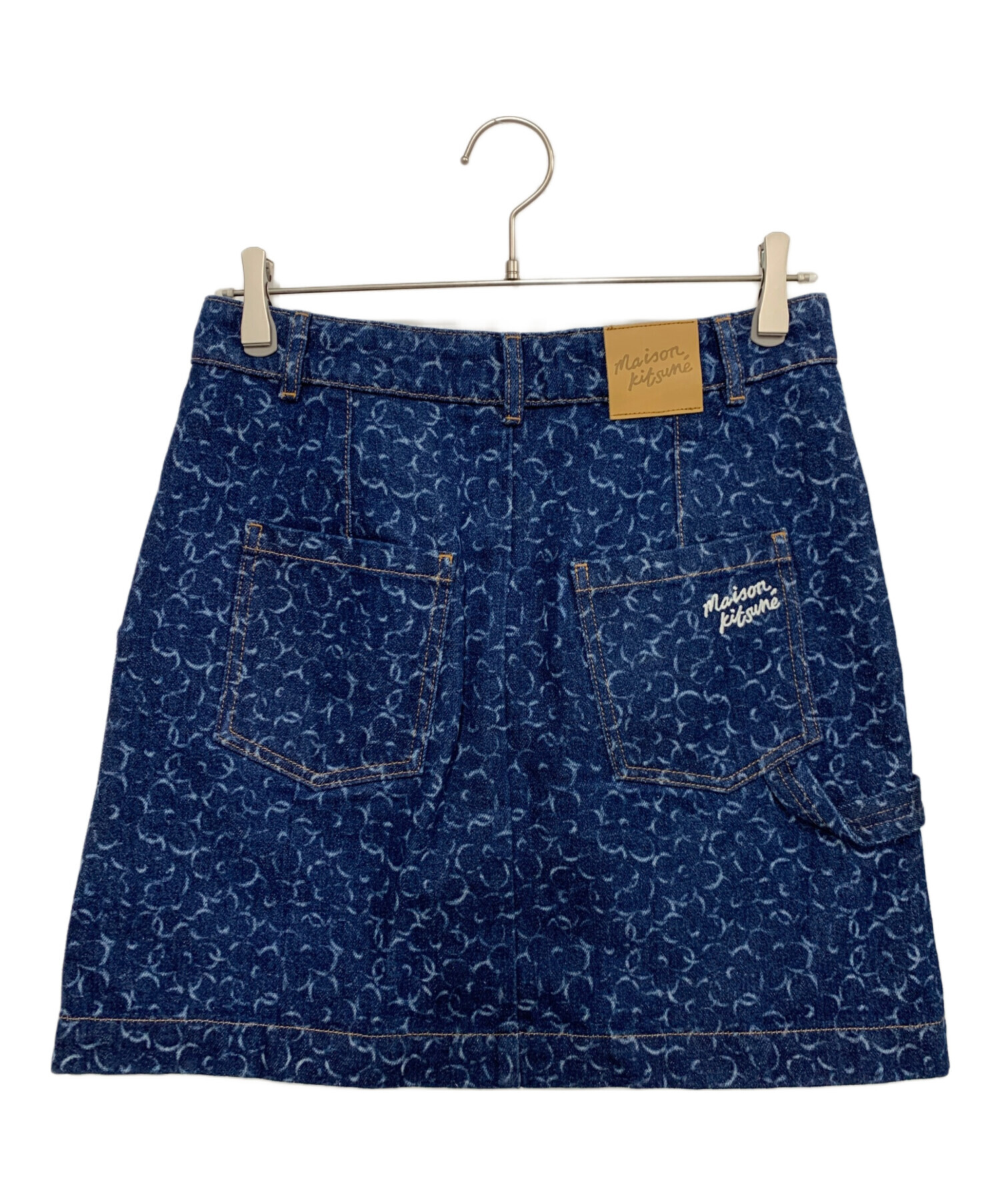 中古・古着通販】MAISON KITSUNE (メゾンキツネ) デニムスカート 中古・古着通販】MAISON KITSUNE (メゾンキツネ) デニムスカート