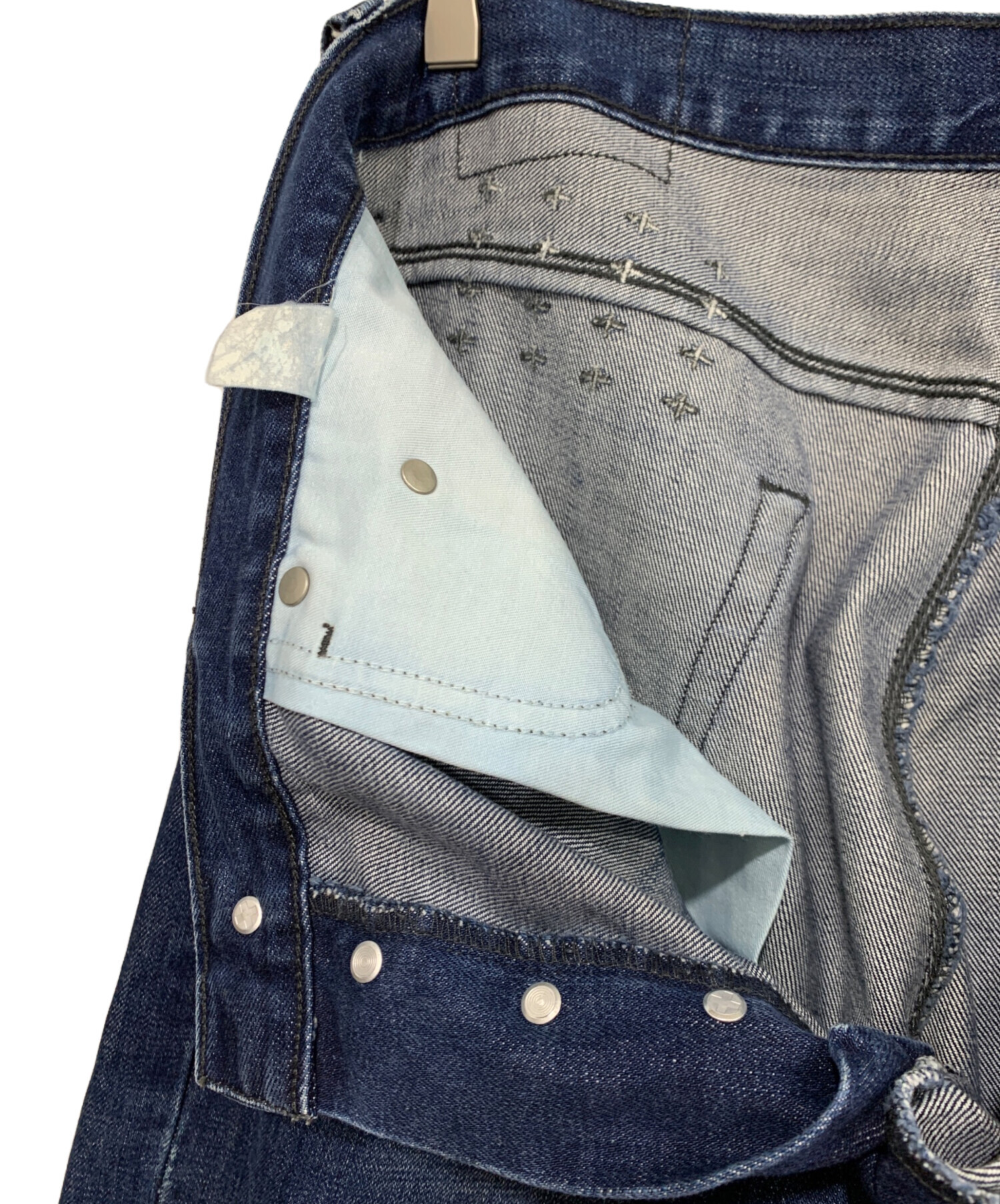 中古・古着通販】Ksubi (スビ) ストレートデニムパンツ インディゴ