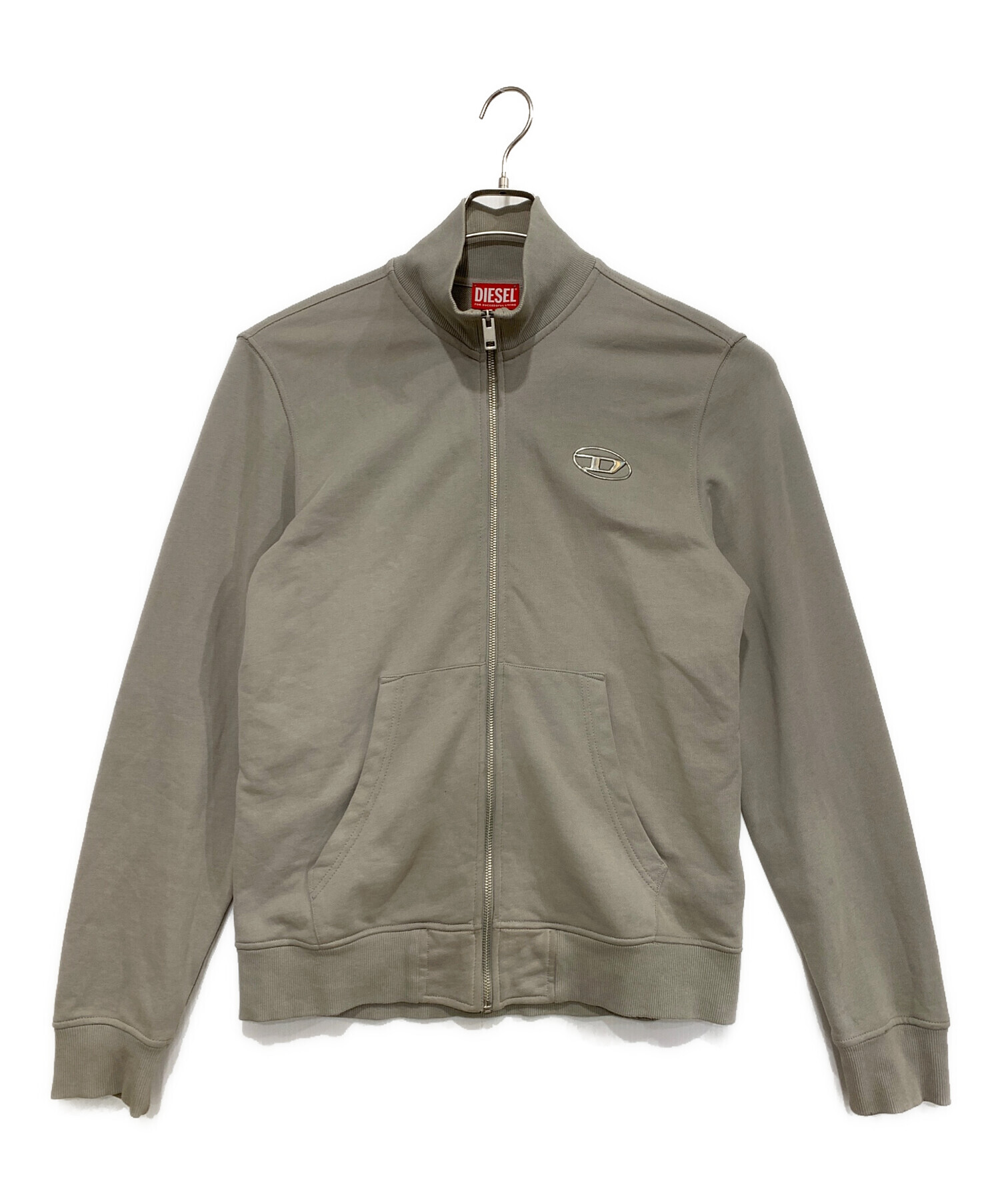 中古・古着通販】DIESEL (ディーゼル) ジップアップトレーナー グレー 