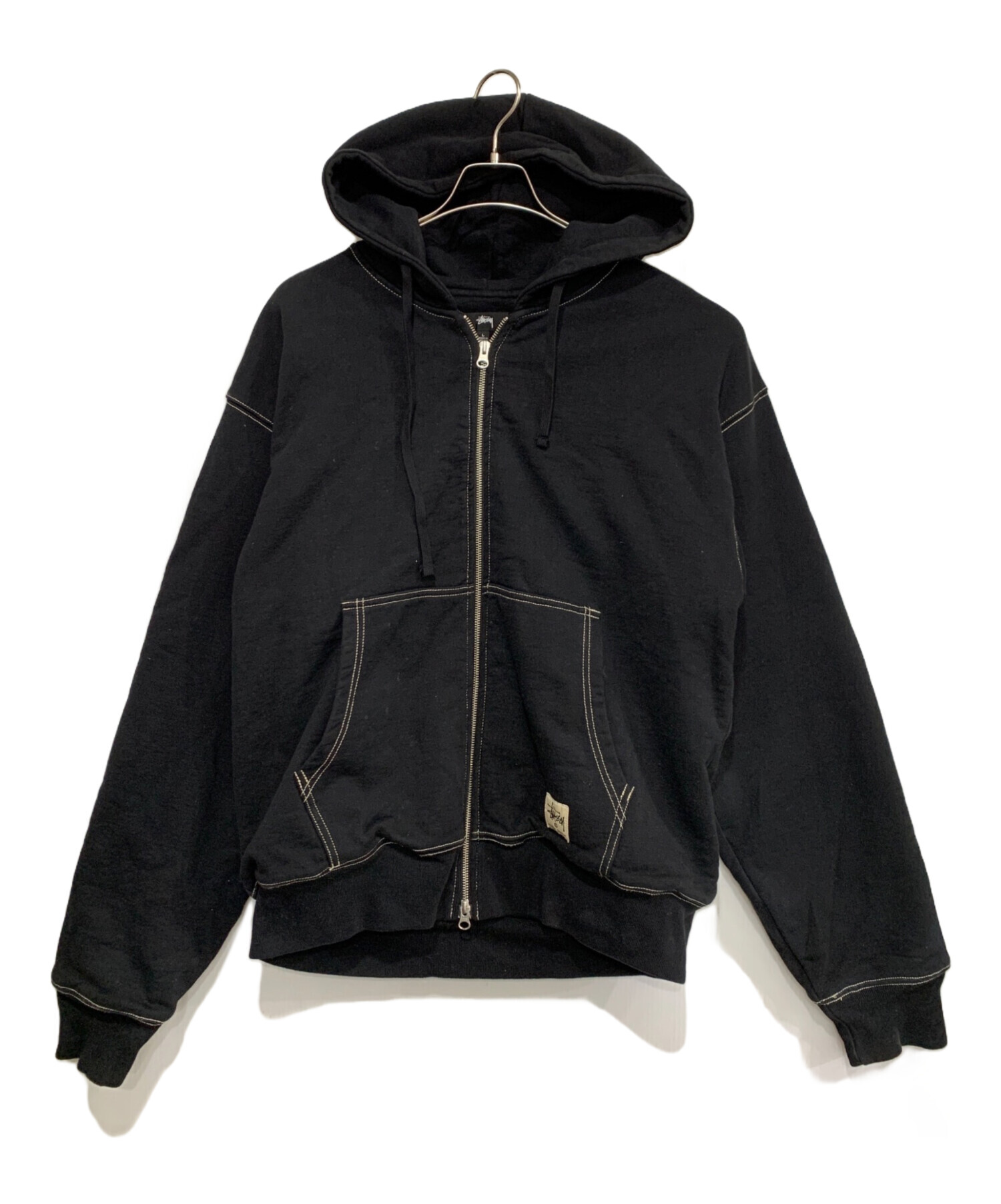 STUSSY ジップパーカー Lサイズ