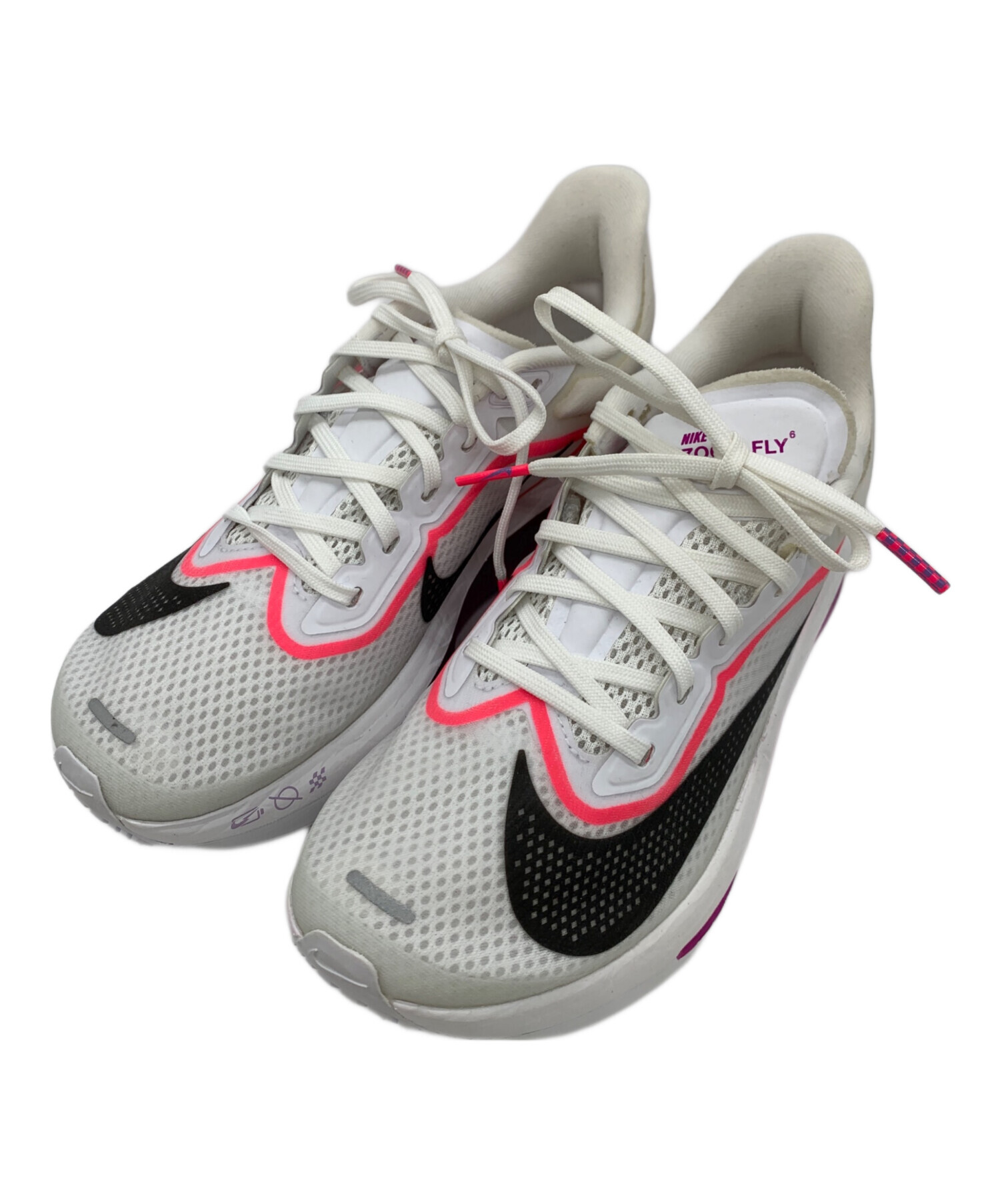 中古・古着通販】NIKE (ナイキ) ランニングシューズ ホワイト サイズ 