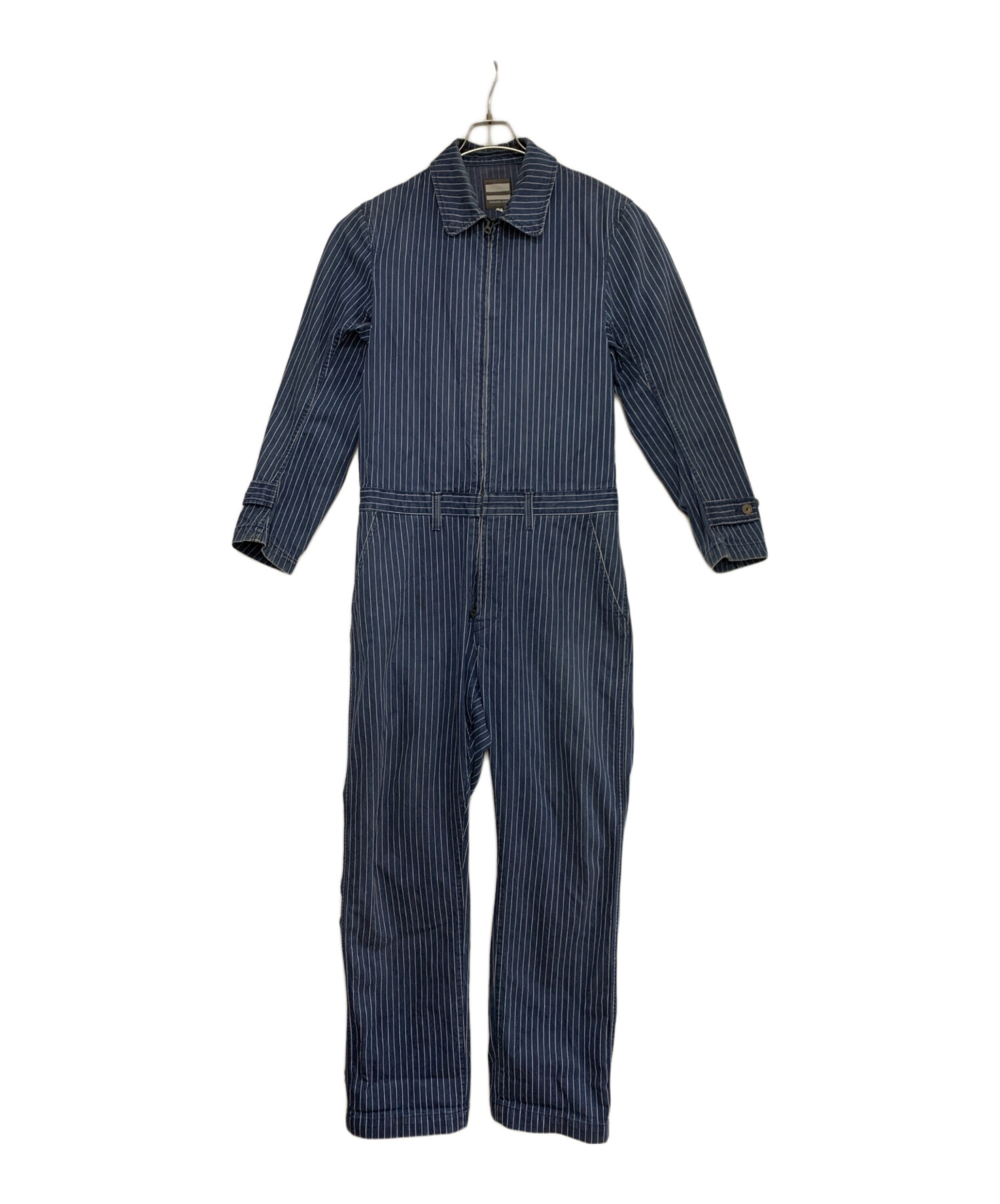 中古・古着通販】MOMOTARO JEANS (桃太郎ジーンズ) つなぎ ブルー