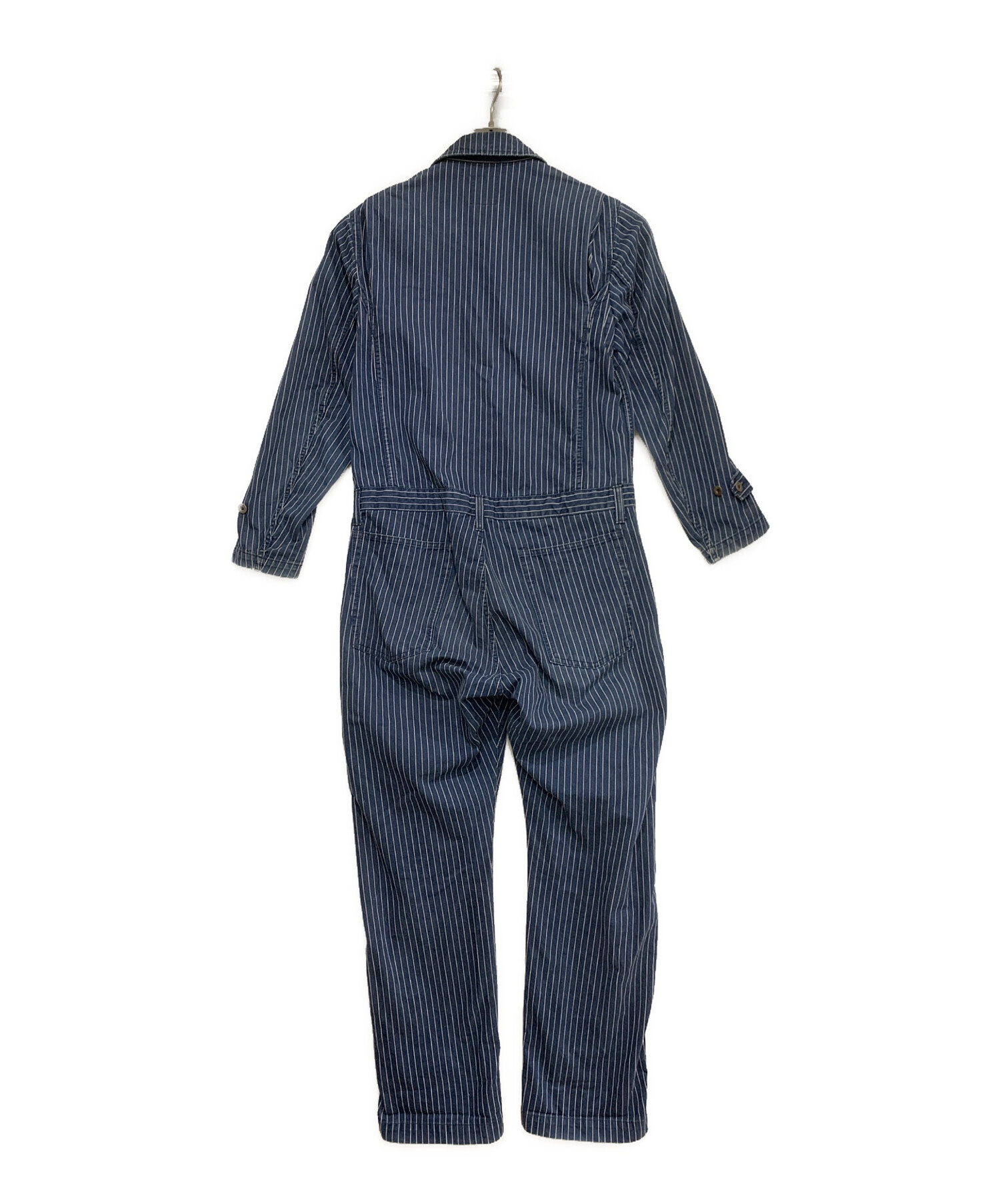 桃太郎ジーンズ　オーバーオール　廃盤品 中古・古着通販】MOMOTARO JEANS (桃太郎ジーンズ) つなぎ ブルー