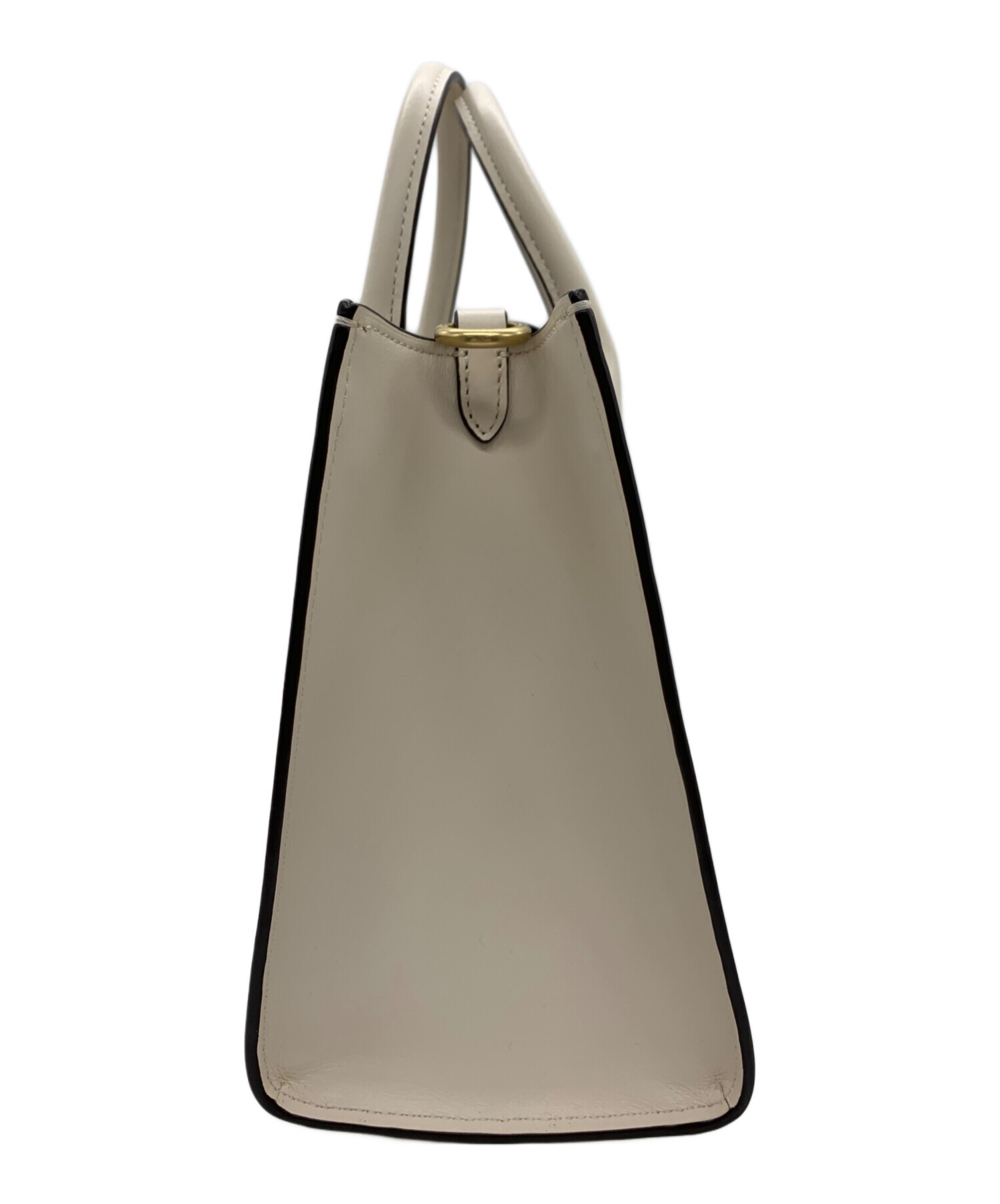 ✨中古美品✨コーチ COACH 2wayトートバッグ バスキア ホワイト 中古・古着通販】COACH (コーチ) 2WAYバッグ ホワイト｜ブランド・古着