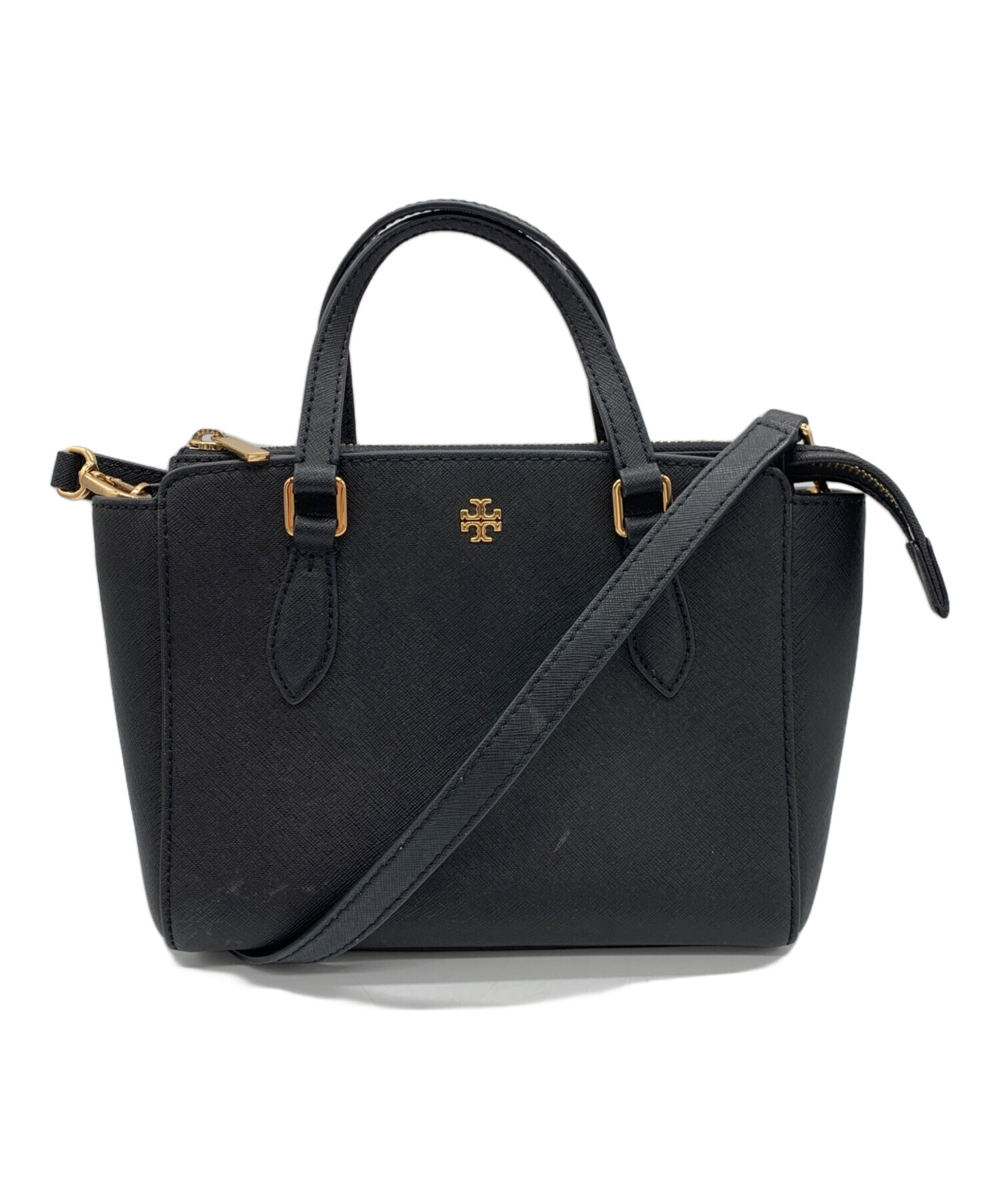 中古・古着通販】TORY BURCH (トリーバーチ) 2WAYバッグ ブラック 