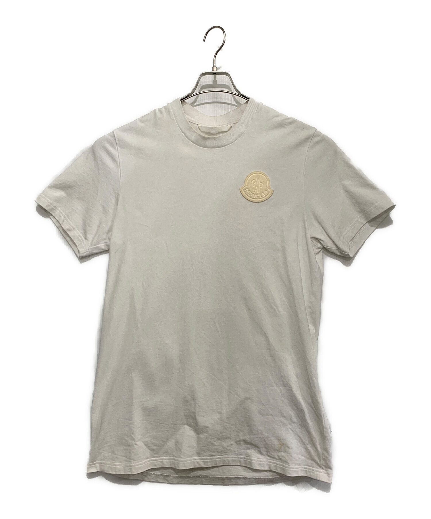 中古・古着通販】MONCLER (モンクレール) 半袖カットソー ホワイト