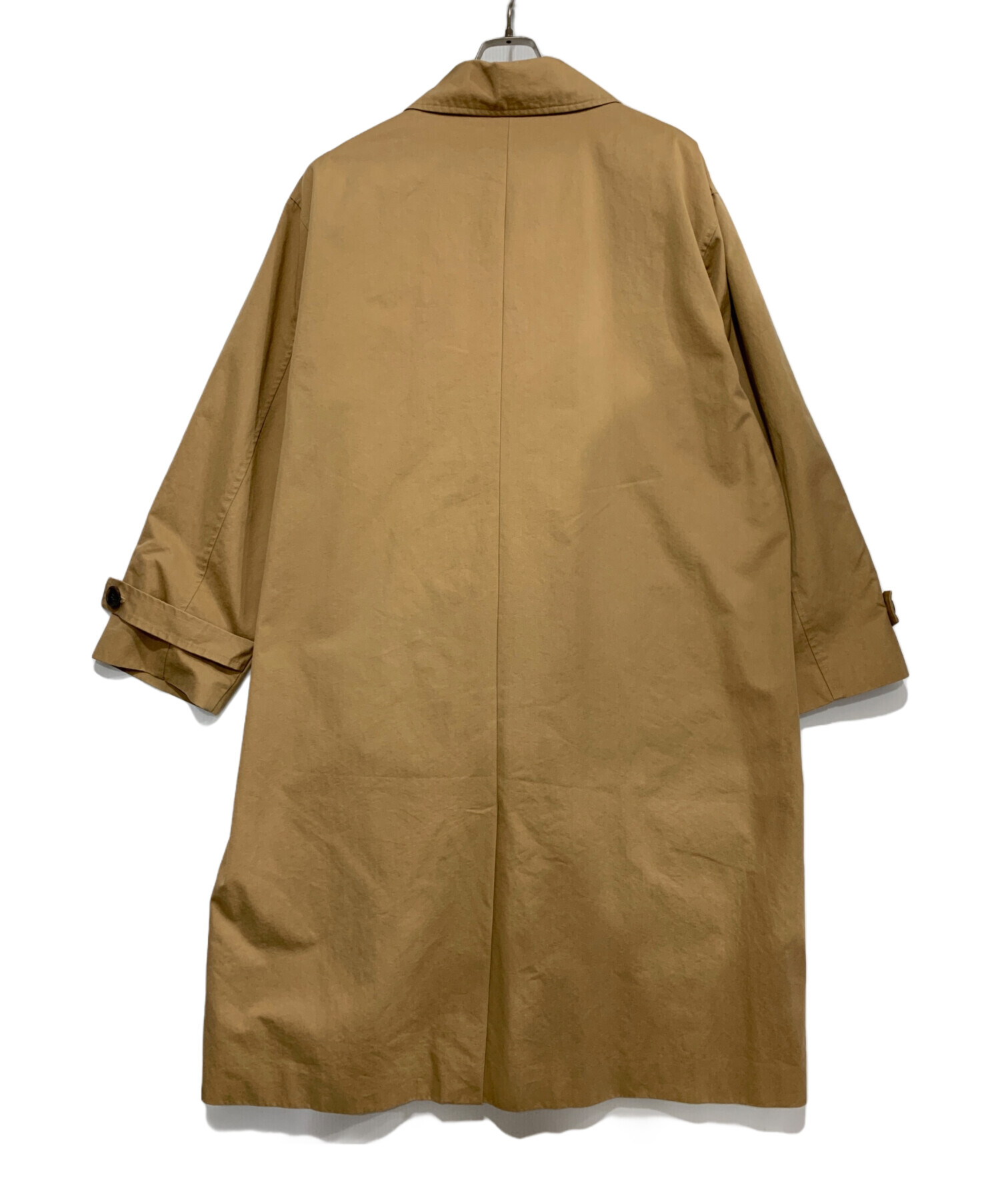 中古・古着通販】OHOTORO (オオトロ) ステンカラーコート ベージュ 