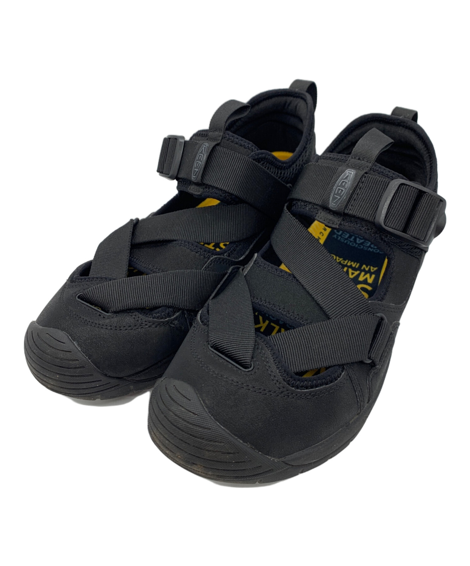 中古・古着通販】KEEN (キーン) サンダル ブラック サイズ:27cm