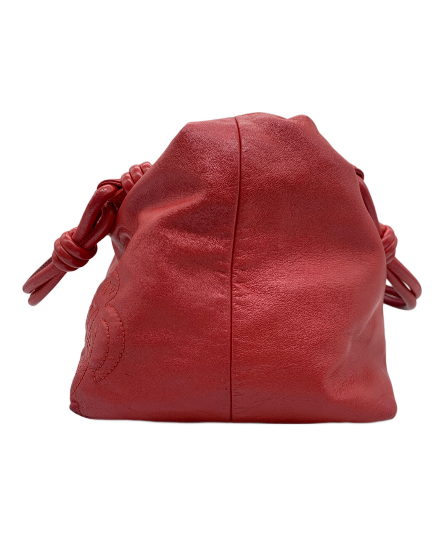 美品　LOEWE(ロエベ)　赤　ハンドバッグ パーティーバッグ 中古・古着通販】LOEWE (ロエベ) ハンドバッグ レッド｜ブランド・古着
