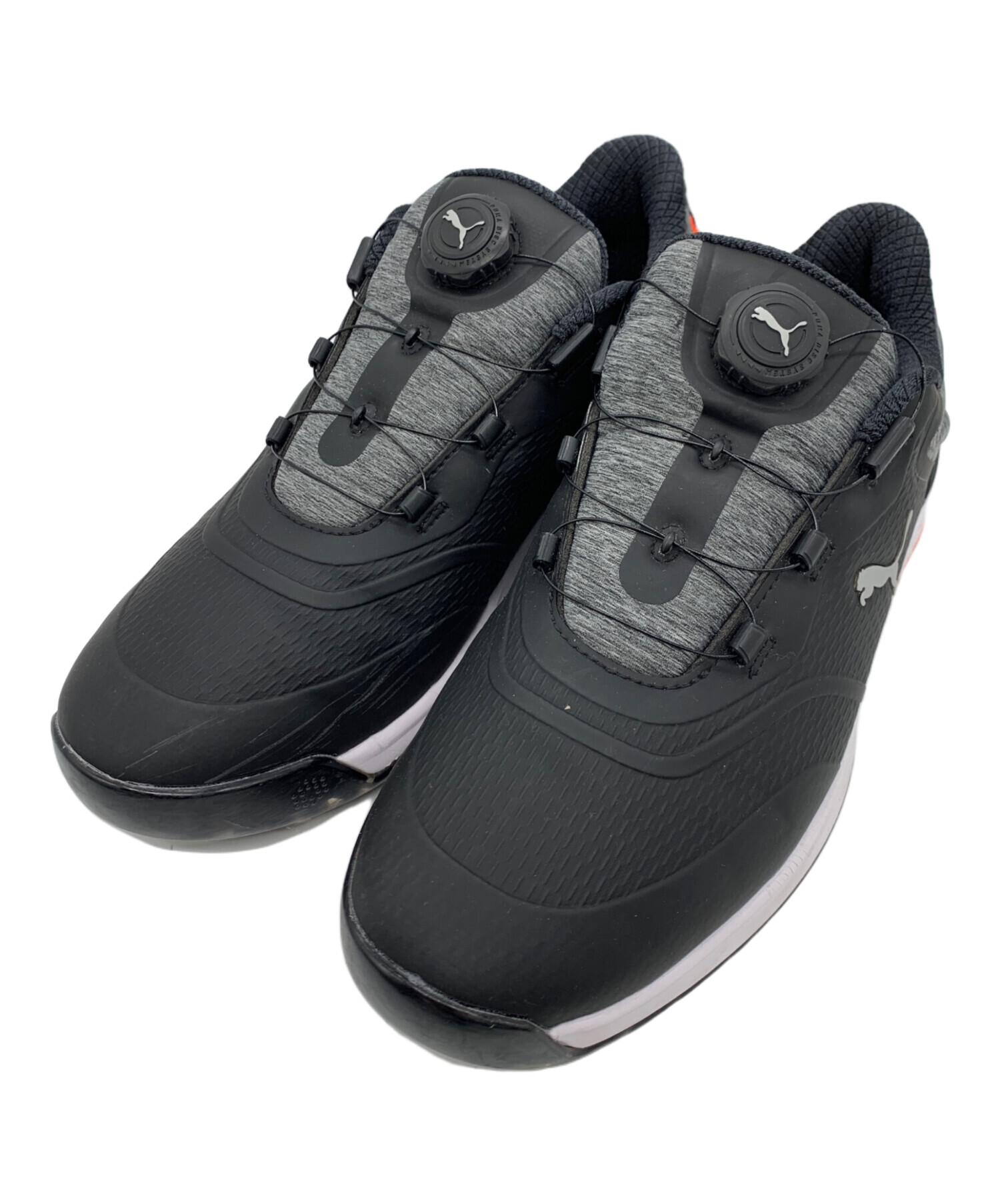 値下げ　プーマゴルフシューズ　新品未使用　タグ箱無し 中古・古着通販】PUMA (プーマ) ゴルフシューズ ブラック サイズ:28