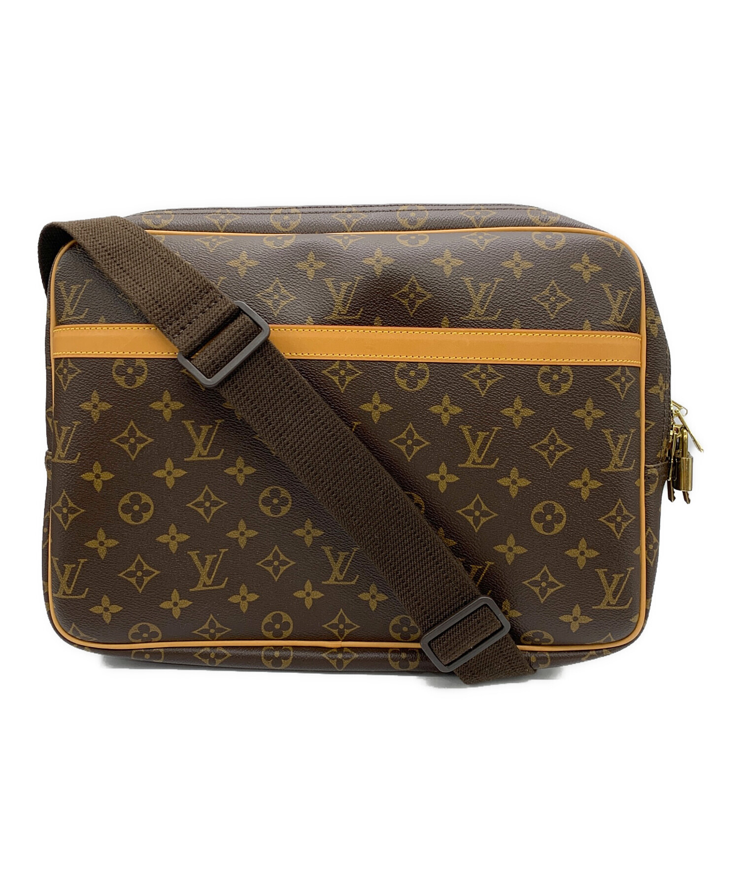 Louis Vuitton ショルダーバッグ ブラウン 中古・古着通販】LOUIS VUITTON (ルイ ヴィトン) ショルダーバッグ