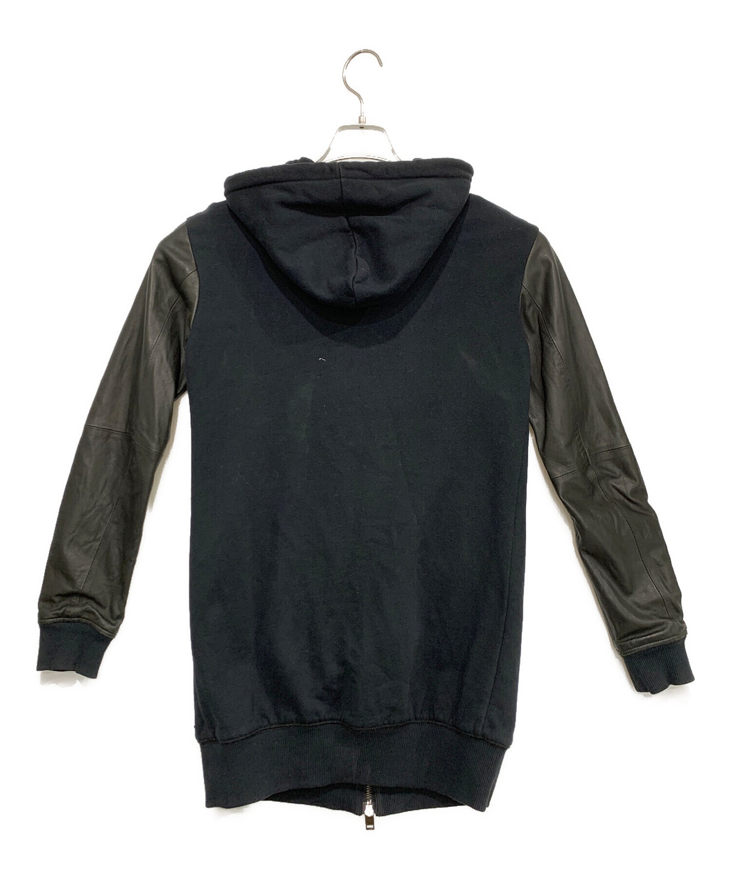 中古・古着通販】DIESEL (ディーゼル) ラムレザースリーブジップ