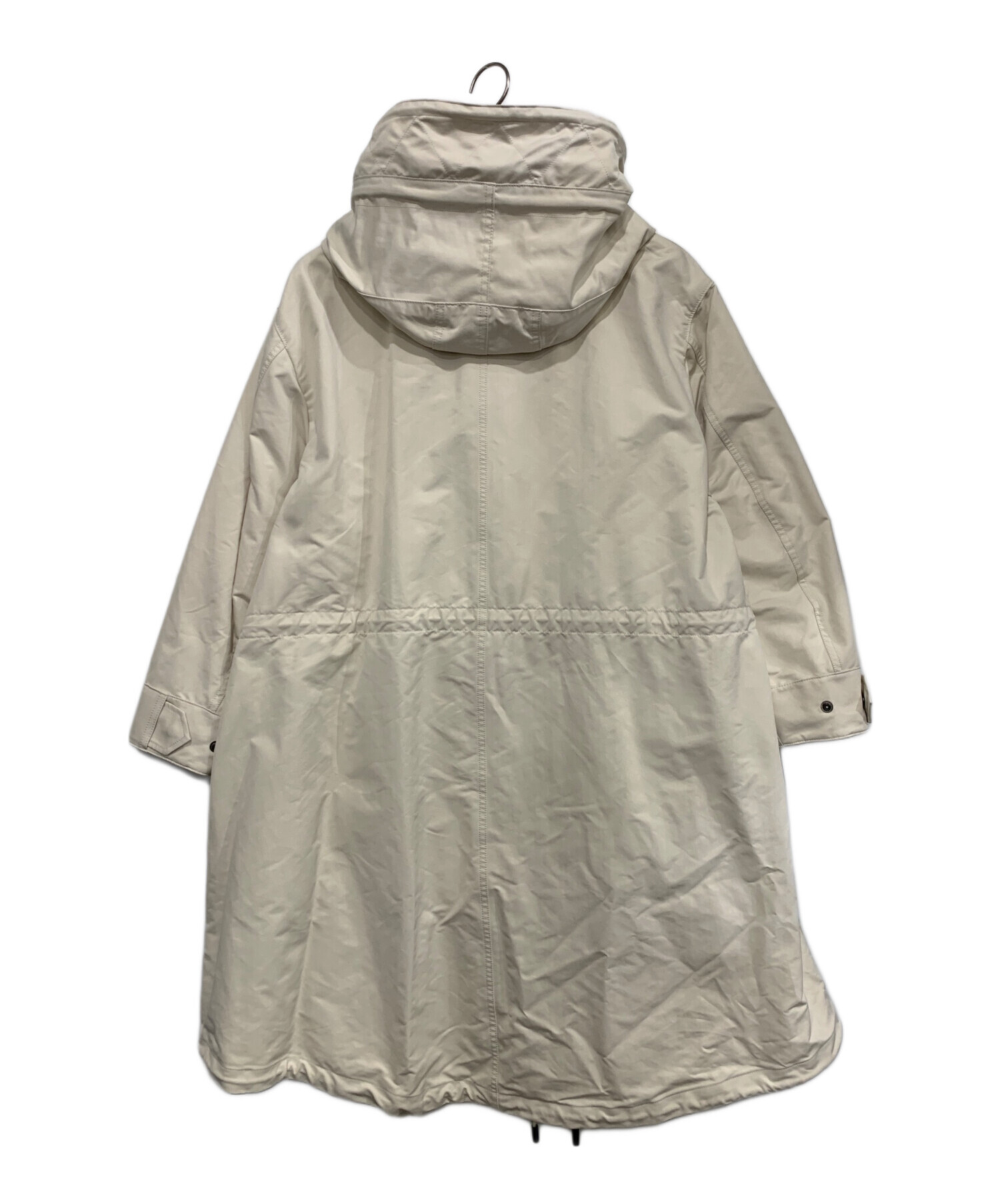 中古・古着通販】THE RERACS (ザ リラクス) モッズコート ホワイト