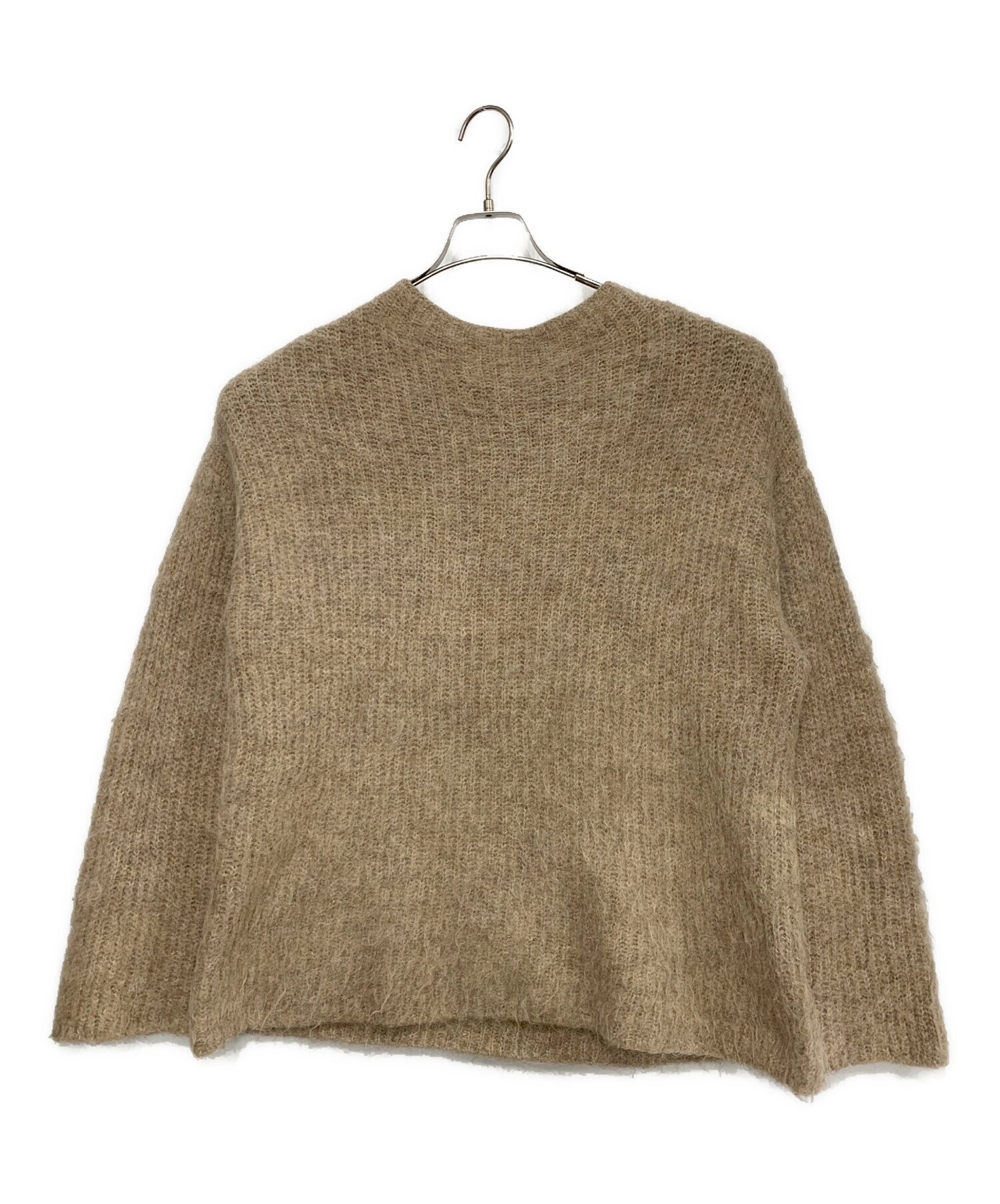 中古・古着通販】CLANE (クラネ) 薄手ニット ベージュ サイズ:2