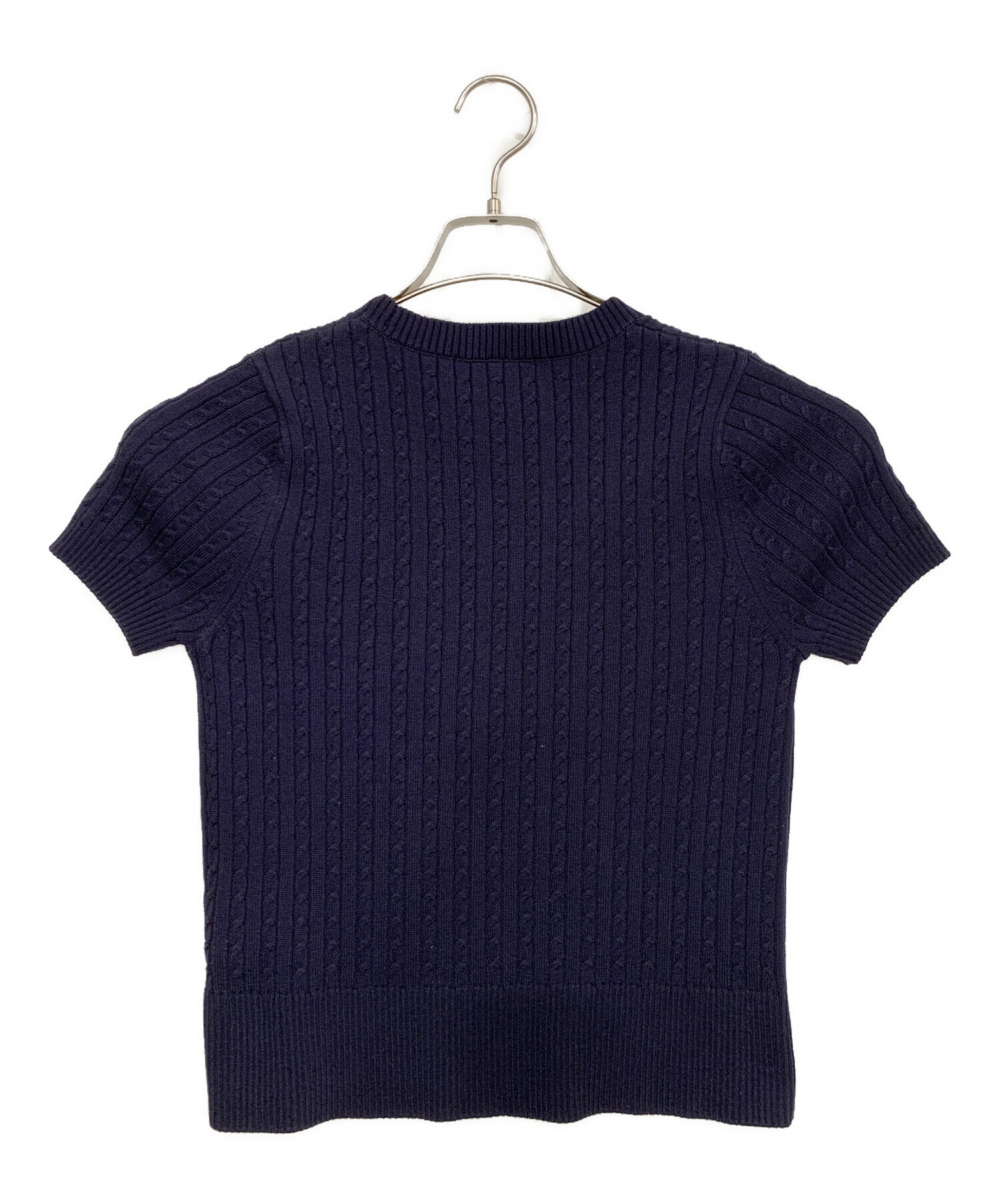 中古・古着通販】MARY QUANT (マリークヮント) 厚手ニット ネイビー