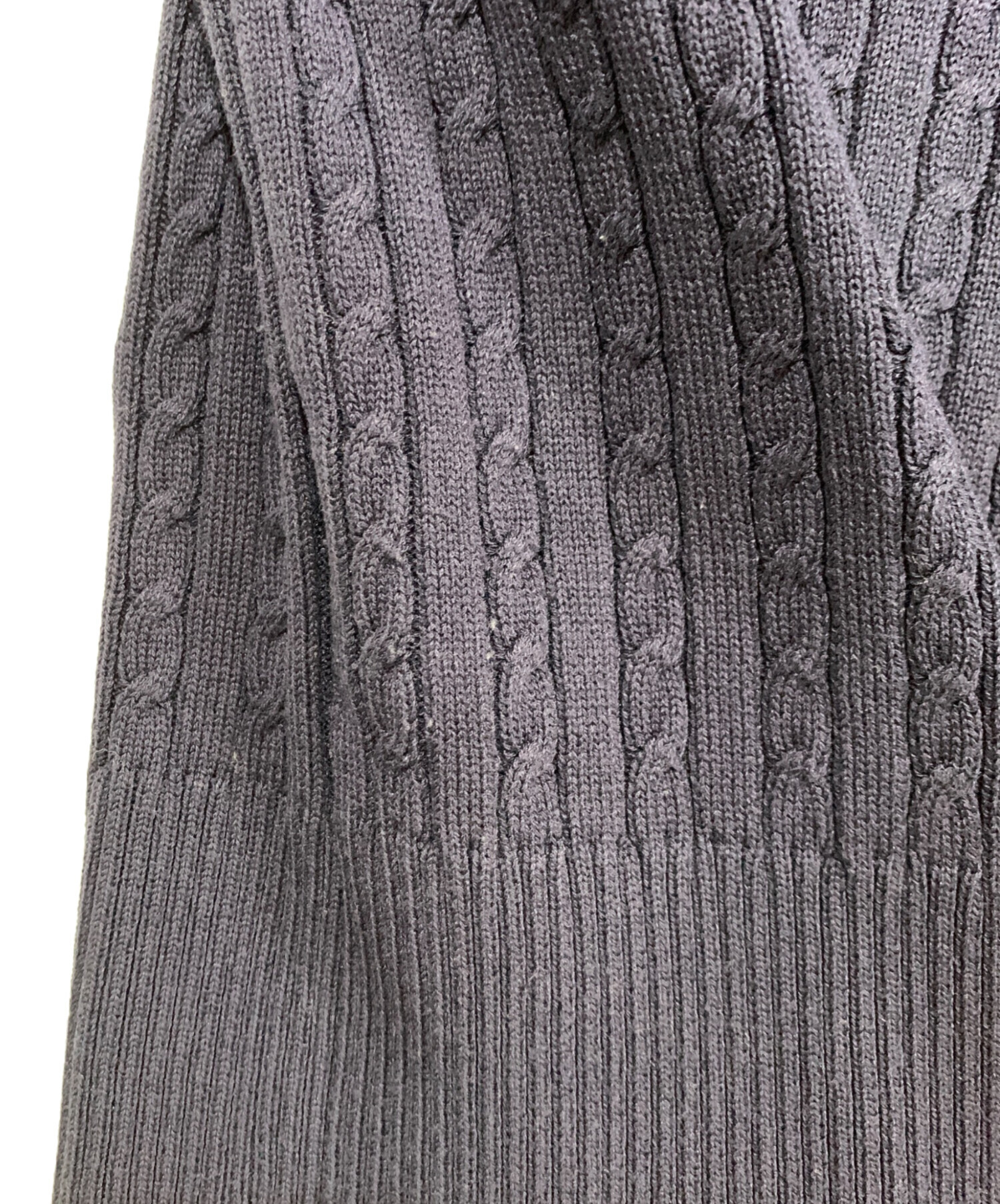 中古・古着通販】MARY QUANT (マリークヮント) 厚手ニット ネイビー