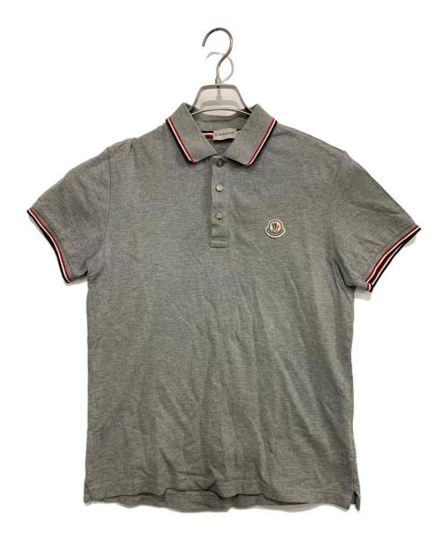 中古・古着通販】MONCLER (モンクレール) ポロシャツ グレー サイズ:M