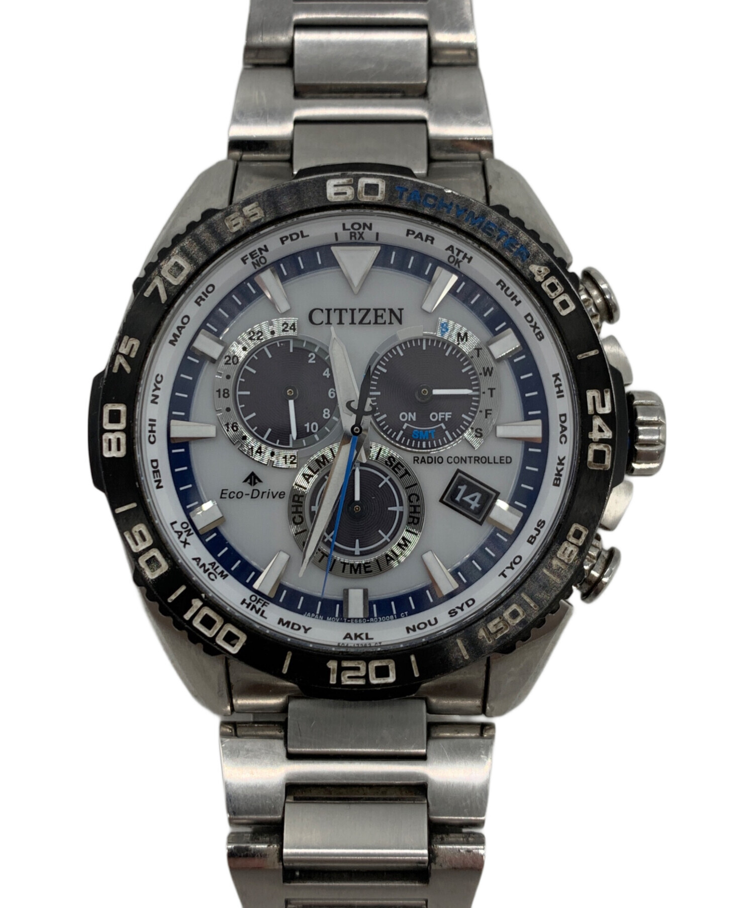 CITIZEN エコドライブ クロノグラフ E660-R013700 CITIZEN エコドライブ クロノグラフ E660-R013700 【公式通販】