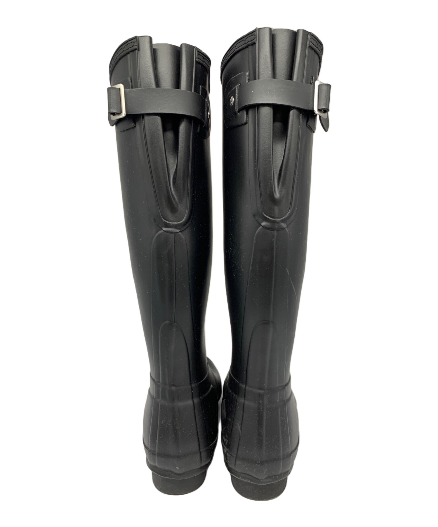 未使用品 HUNTER ロング レインブーツ SIZE UK 6 中古・古着通販】HUNTER (ハンター) レインブーツ ブラウン サイズ:UK6