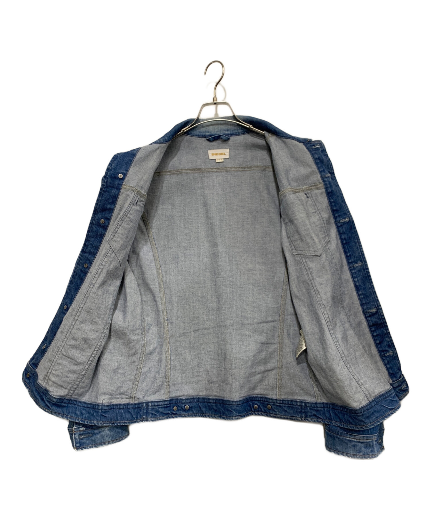 中古・古着通販】DIESEL (ディーゼル) デニムジャケット スカイブルー