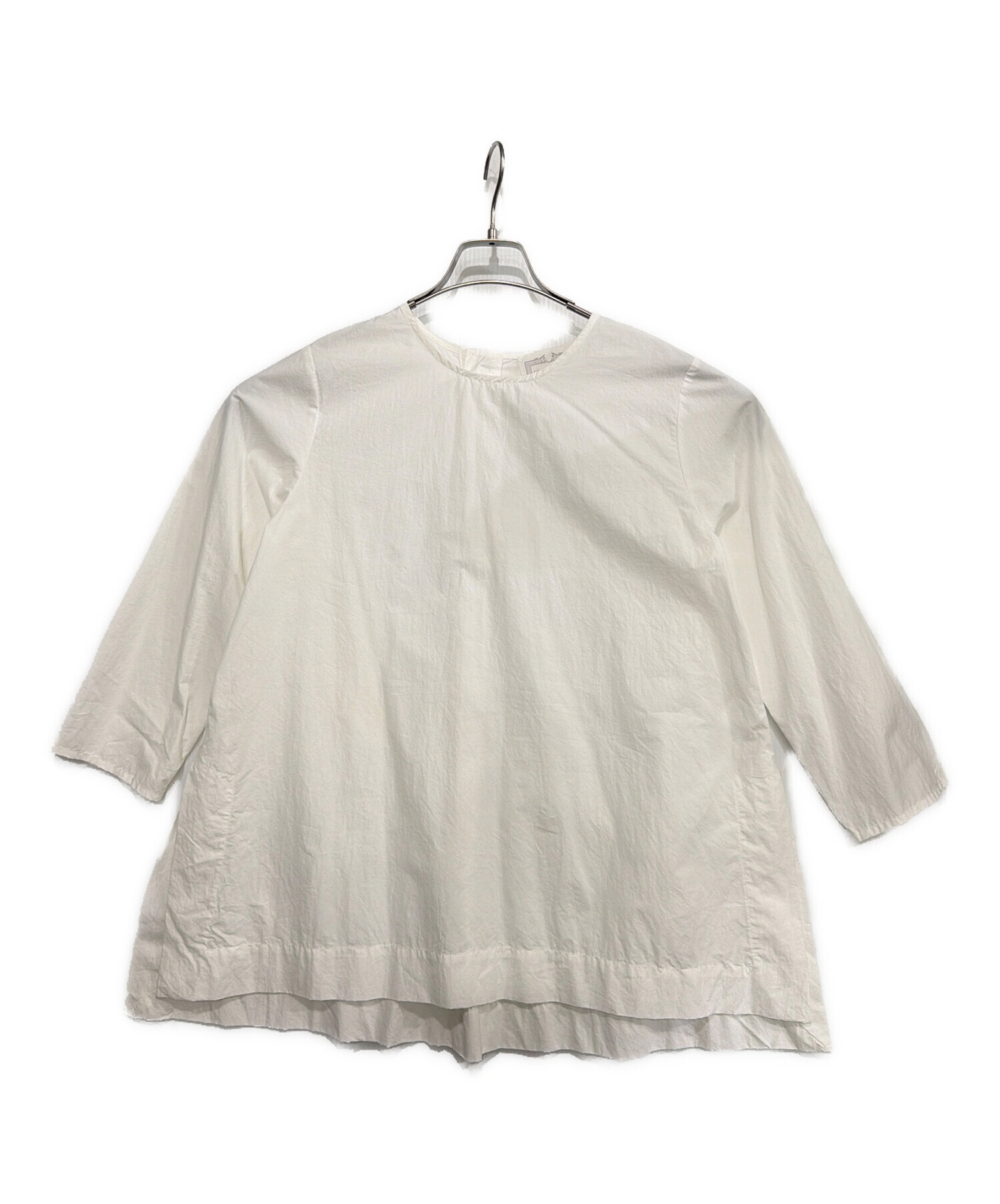 中古・古着通販】BEARDSLEY (ビアズリー) 長袖ブラウス ホワイト 