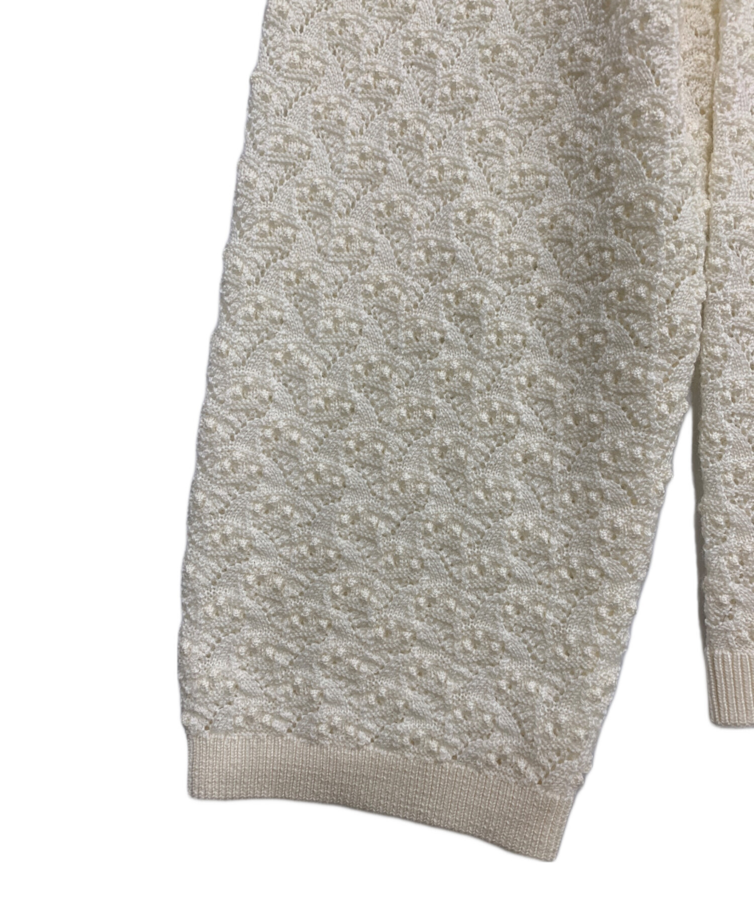 ★LA MAILLE SEZANE ラマイユセザンヌ　フラワー　ニット　セーター 中古・古着通販】LA MAILLE SEZANE (ラ マイユ セザンヌ) 薄手ニット