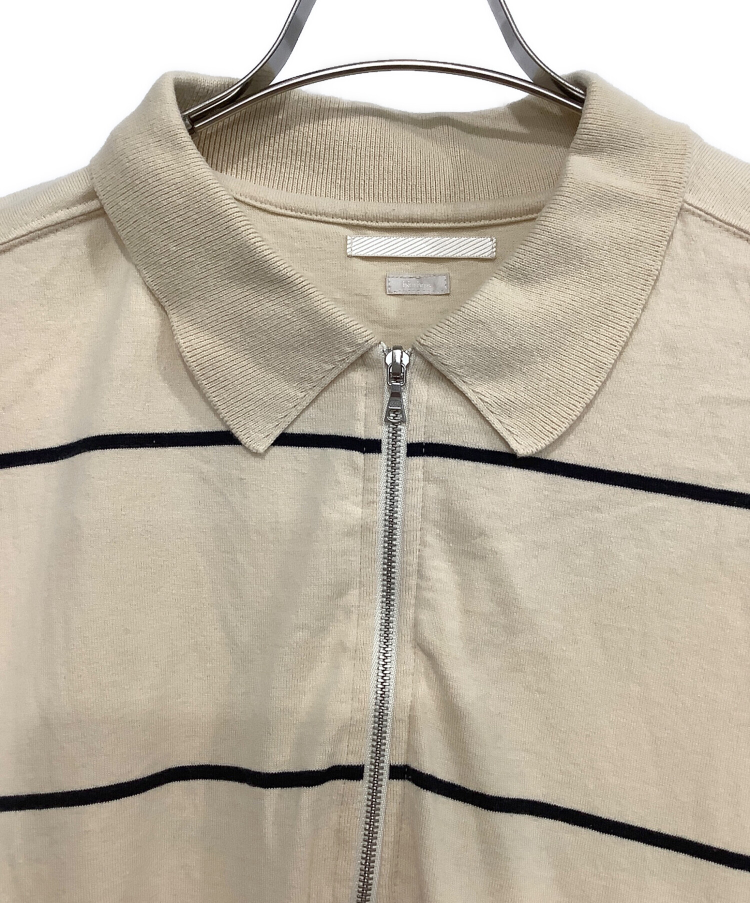 中古・古着通販】blurhms (ブラームス) ハーフジップスウェット 