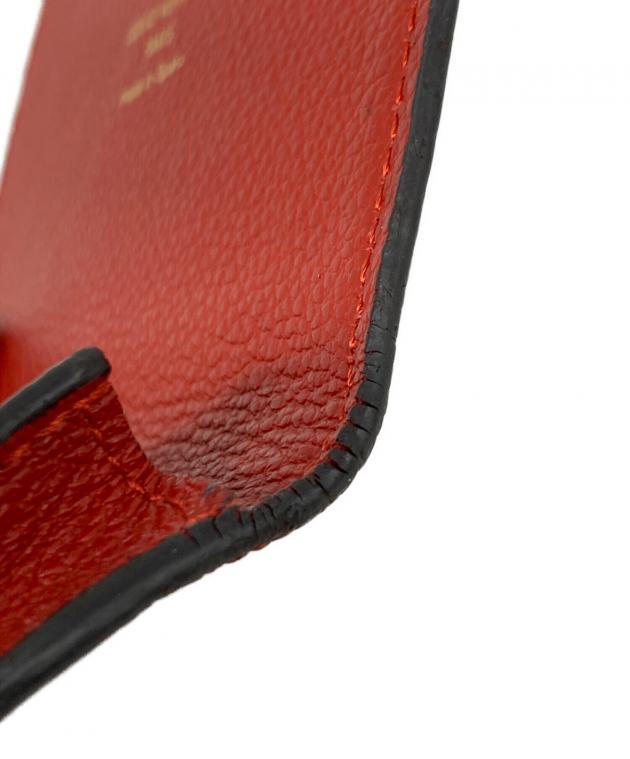 中古・古着通販】LOUIS VUITTON (ルイ ヴィトン) カードケース レッド