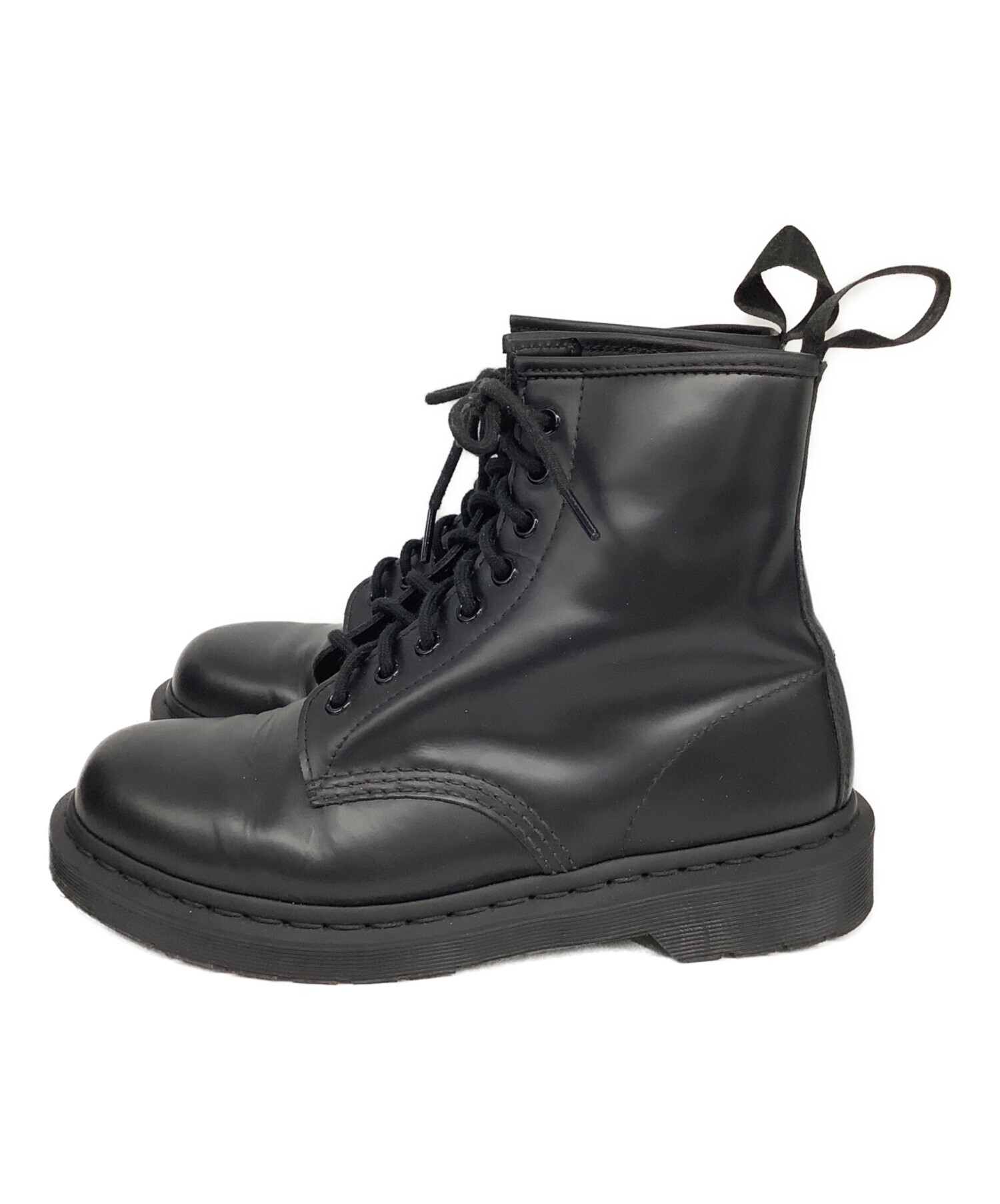 【SALE】Dr. MartensドクターマーチンASHLY ブラック 中古・古着通販】Dr.Martens (ドクターマーチン) 8ホールブーツ