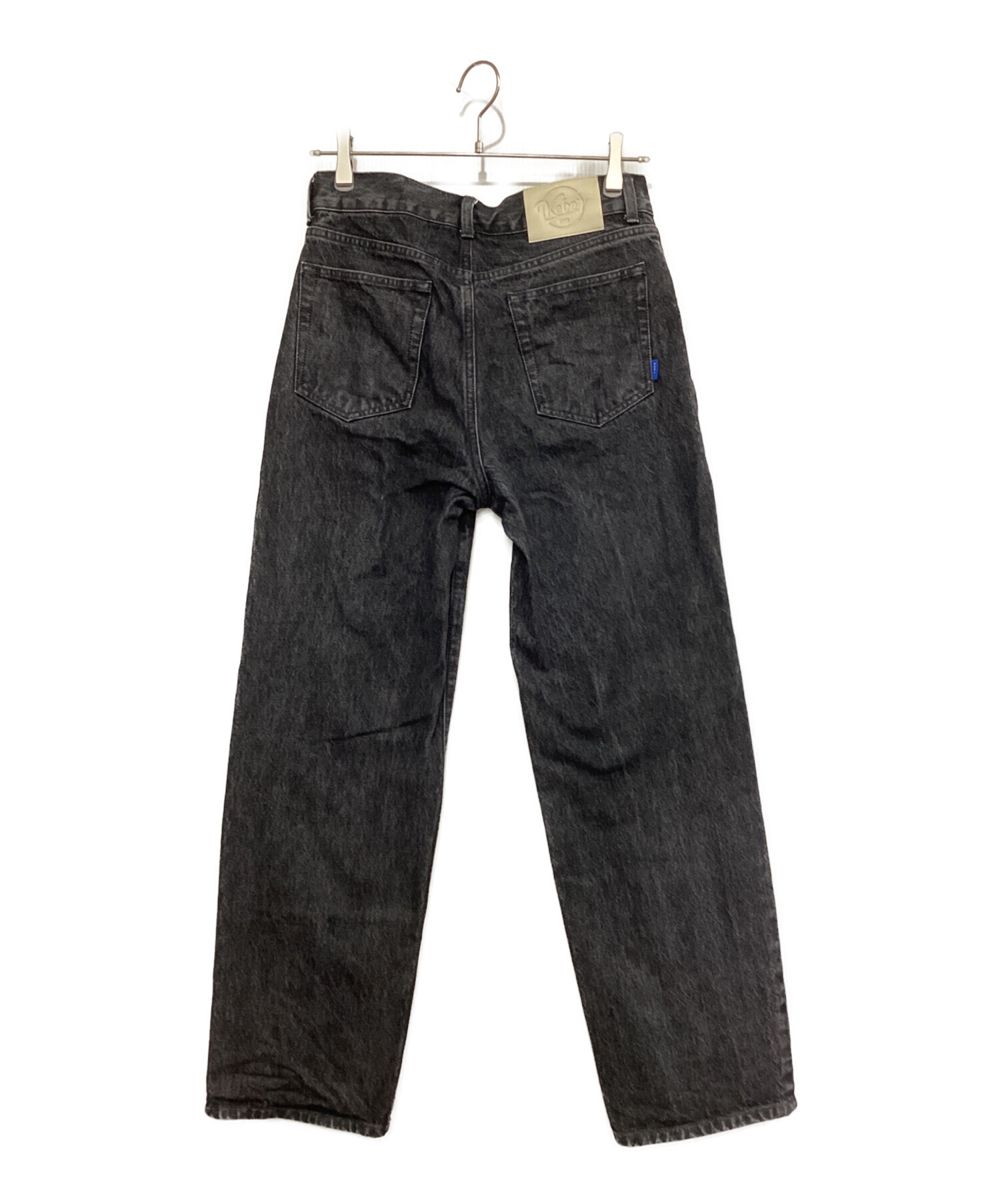 中古・古着通販】KEBOZ (ケボズ) デニムパンツ ブラック サイズ:S 