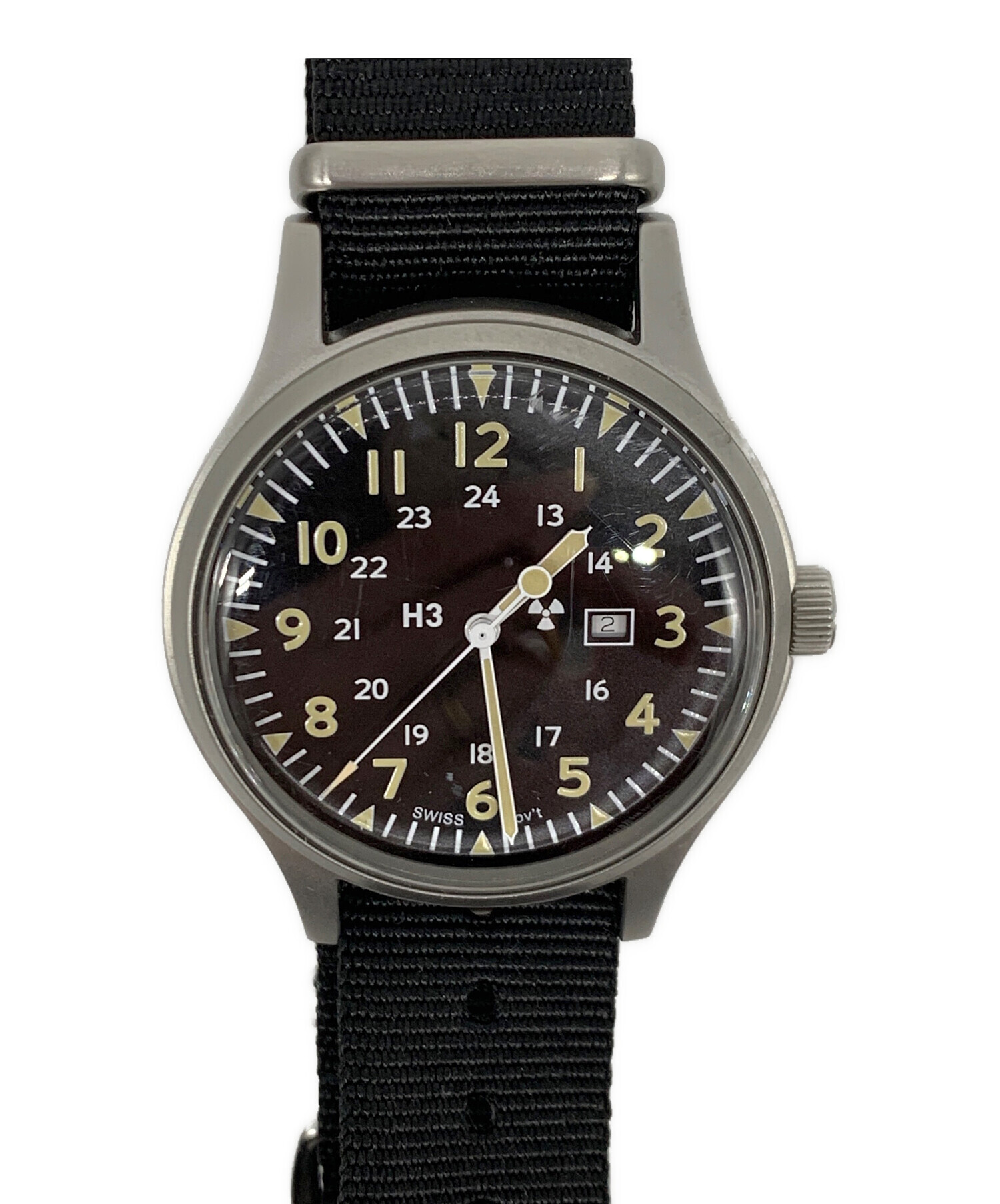中古・古着通販】NAVAL WATCH (ナヴァル ウォッチ) 腕時計 ホワイト 