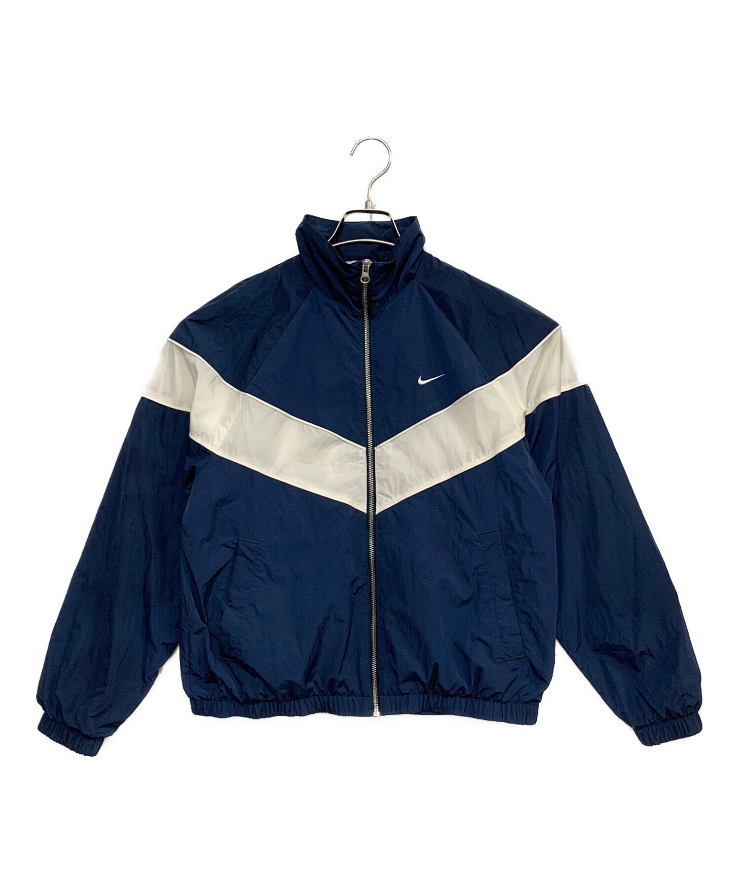 中古・古着通販】NIKE (ナイキ) ナイロンジャケット ネイビー サイズ:L 