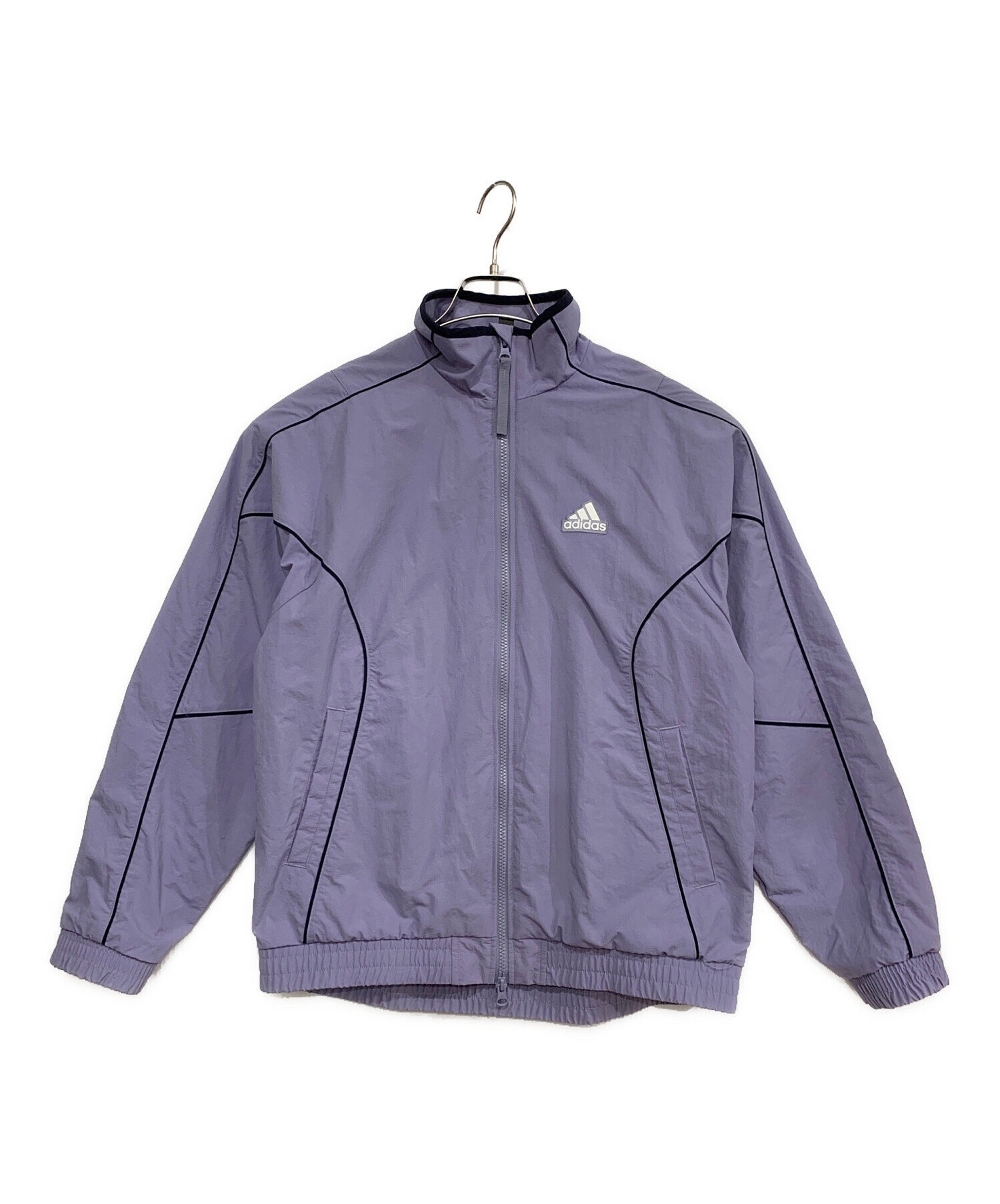 中古・古着通販】adidas (アディダス) ナイロンジャケット ラベンダー