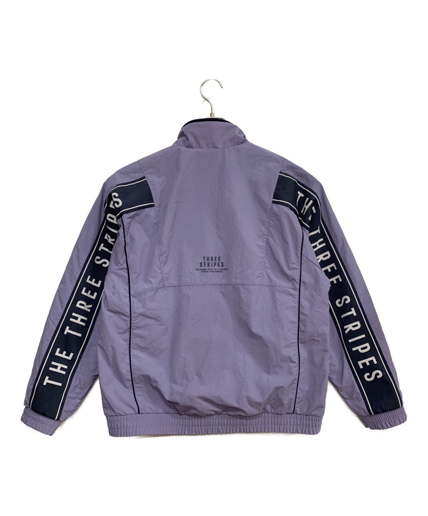 adidasナイロンジャケット　　福助さん専用 中古・古着通販】adidas (アディダス) ナイロンジャケット ラベンダー