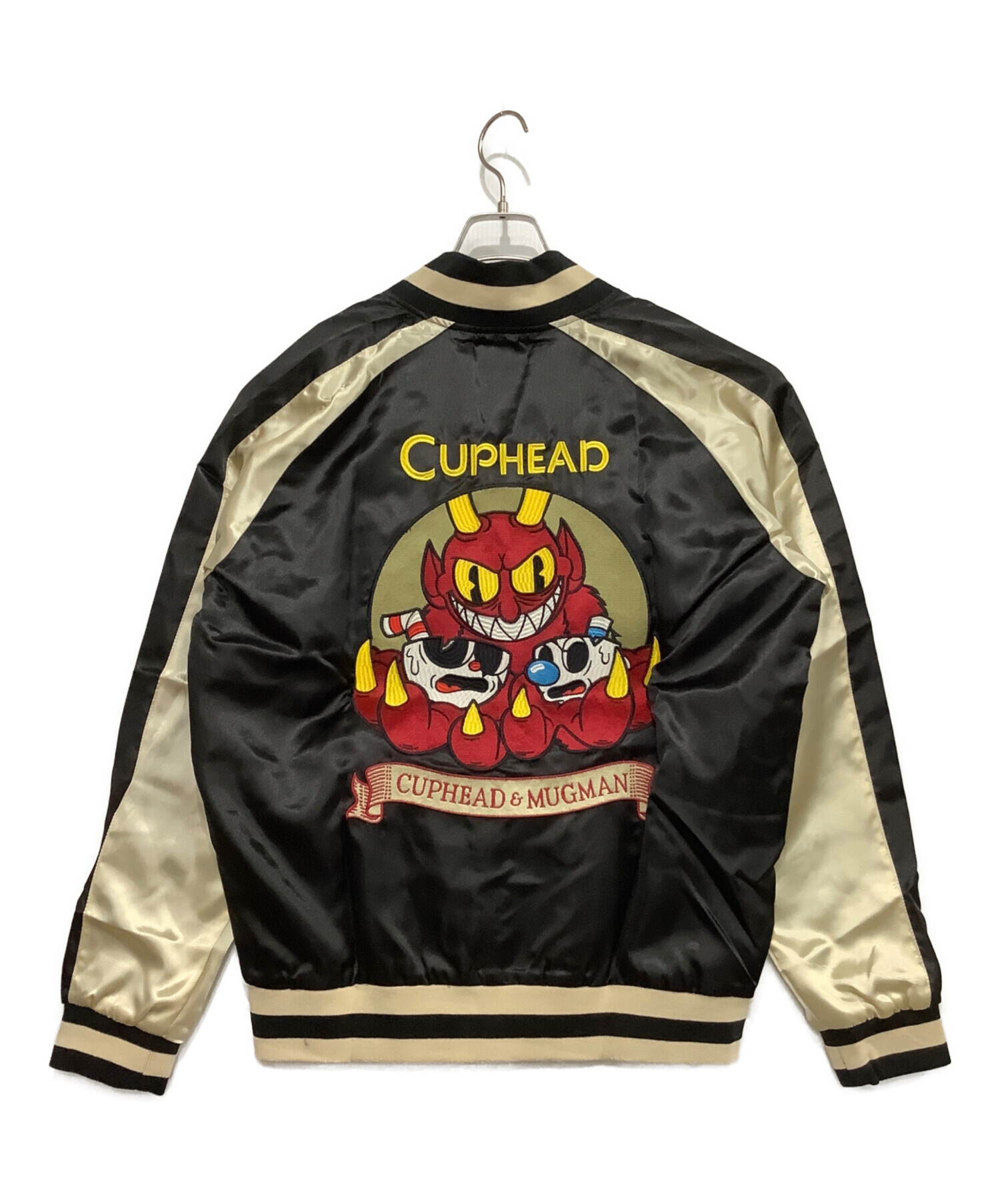 中古・古着通販】CUPHEAD (カップヘッド) スカジャン ブラック サイズ