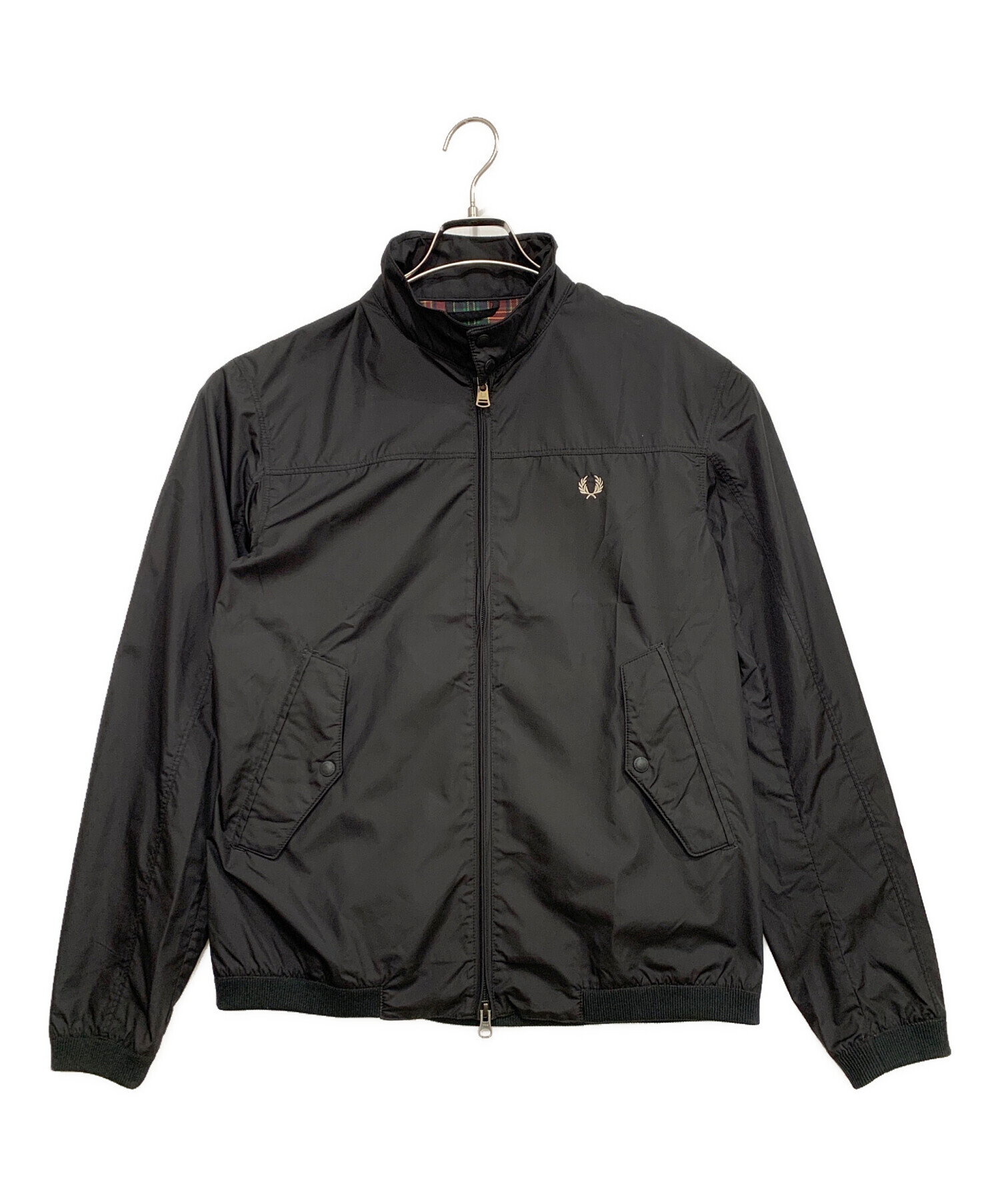 新品、未使用FRED PERRY ブラック ジップアップジャケット M 中古・古着通販】FRED PERRY (フレッドペリー) ジップジャケット