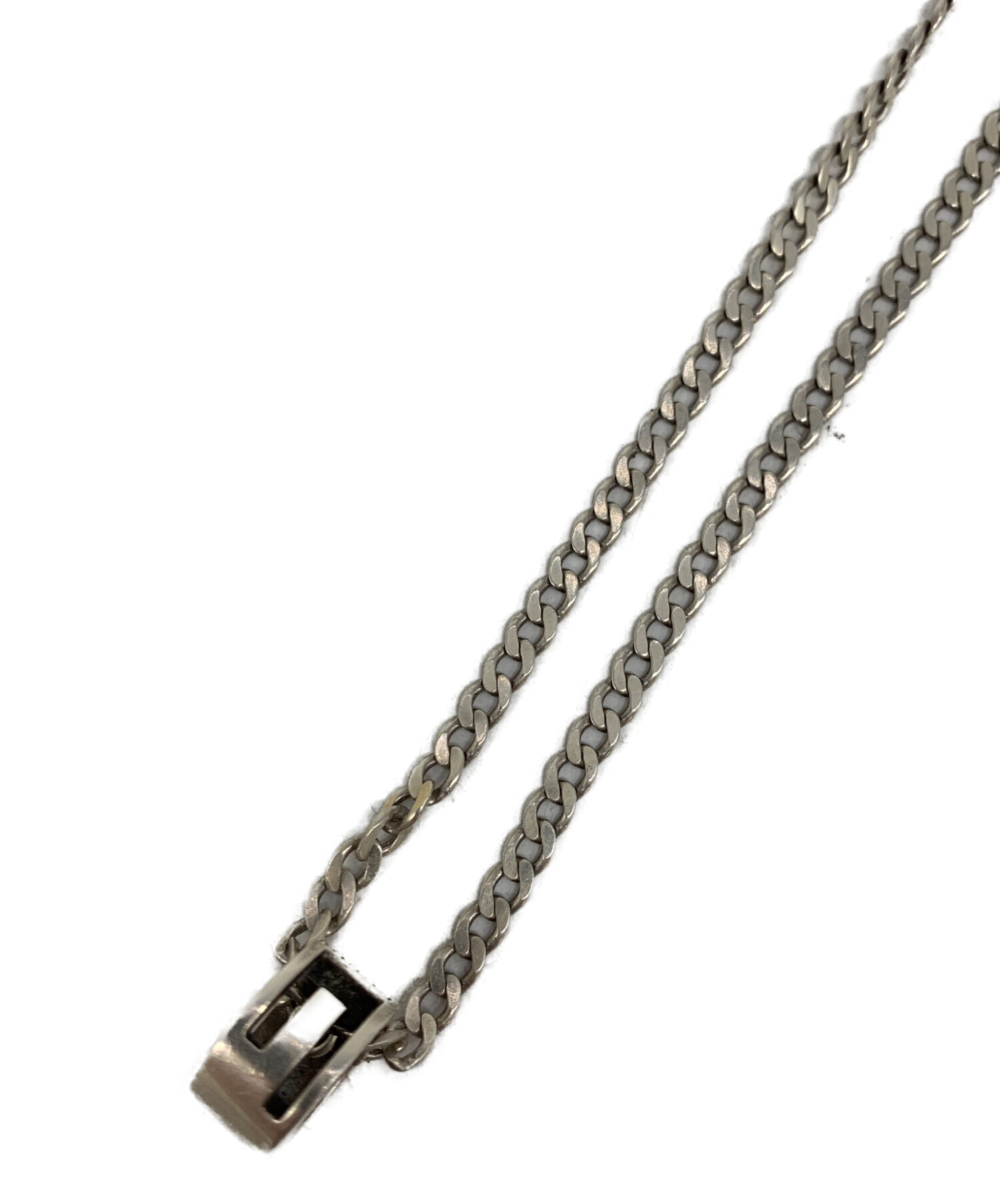 中古・古着通販】GUCCI (グッチ) ネックレス シルバー｜ブランド・古着 