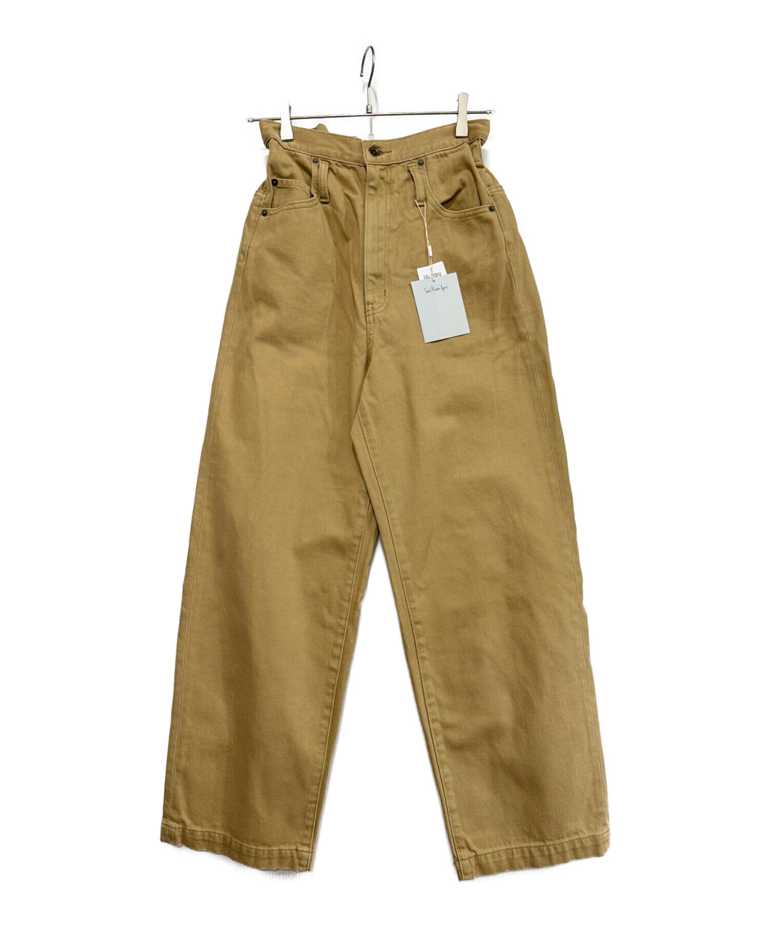 Sea Room lynn ベージュパンツ 中古・古着通販】Sea Room Lynn (シールームリン) ワイドデニムパンツ